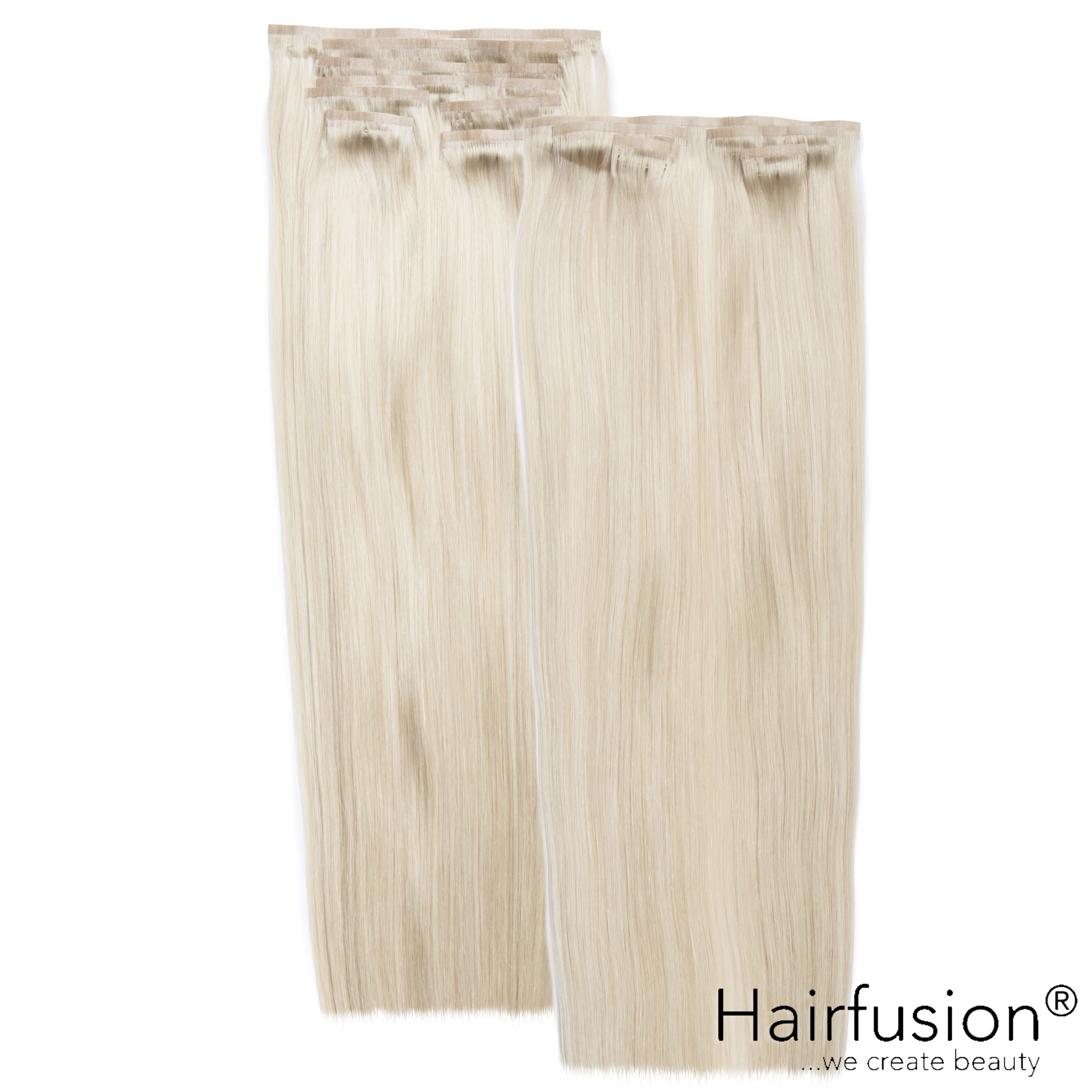 Clip-In Extensions XXL-Volumen SET Haarverlängerung -  204 g - 13 Teile - 65 cm