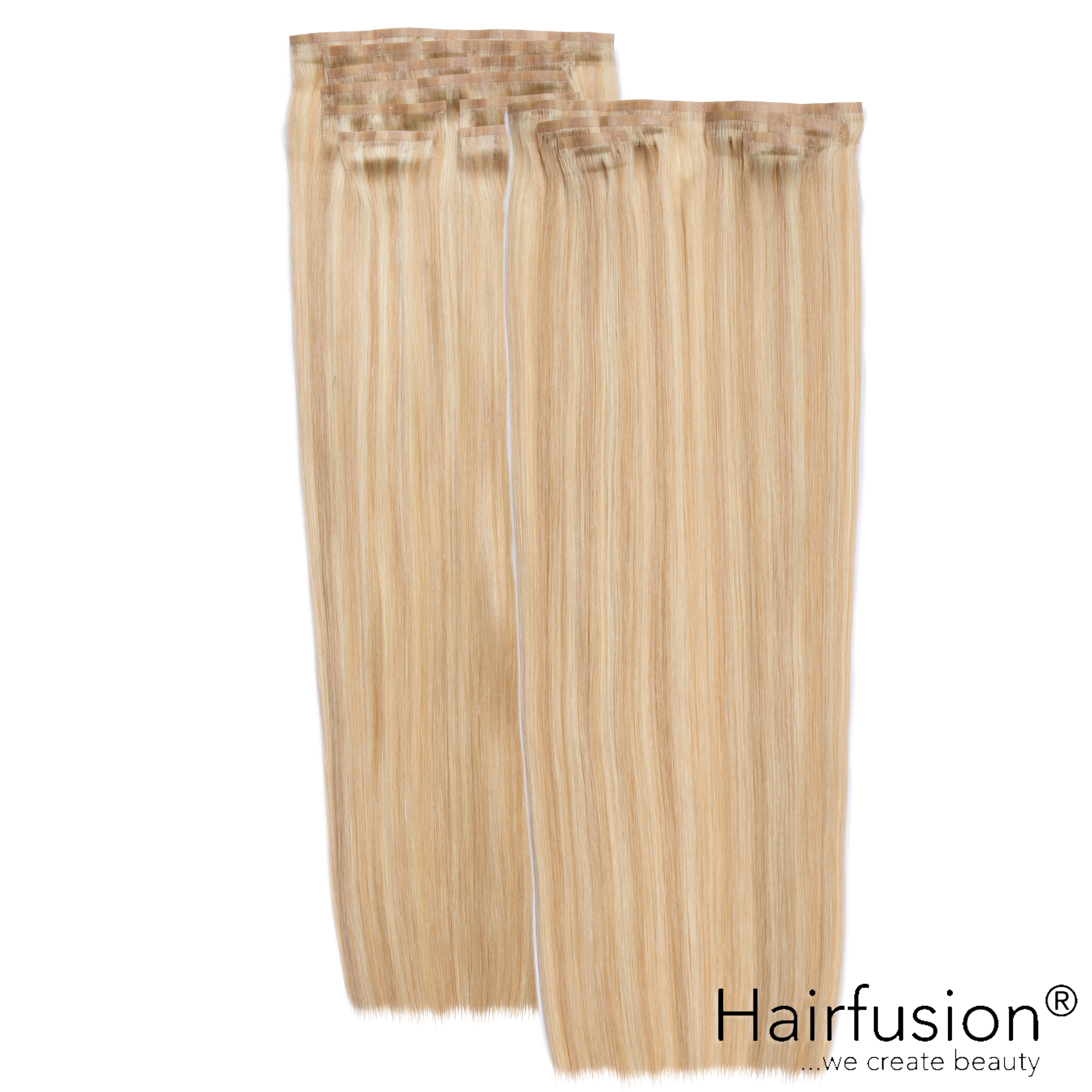 Clip-In Extensions XXL-Volumen SET Haarverlängerung -  204 g - 13 Teile - 65 cm