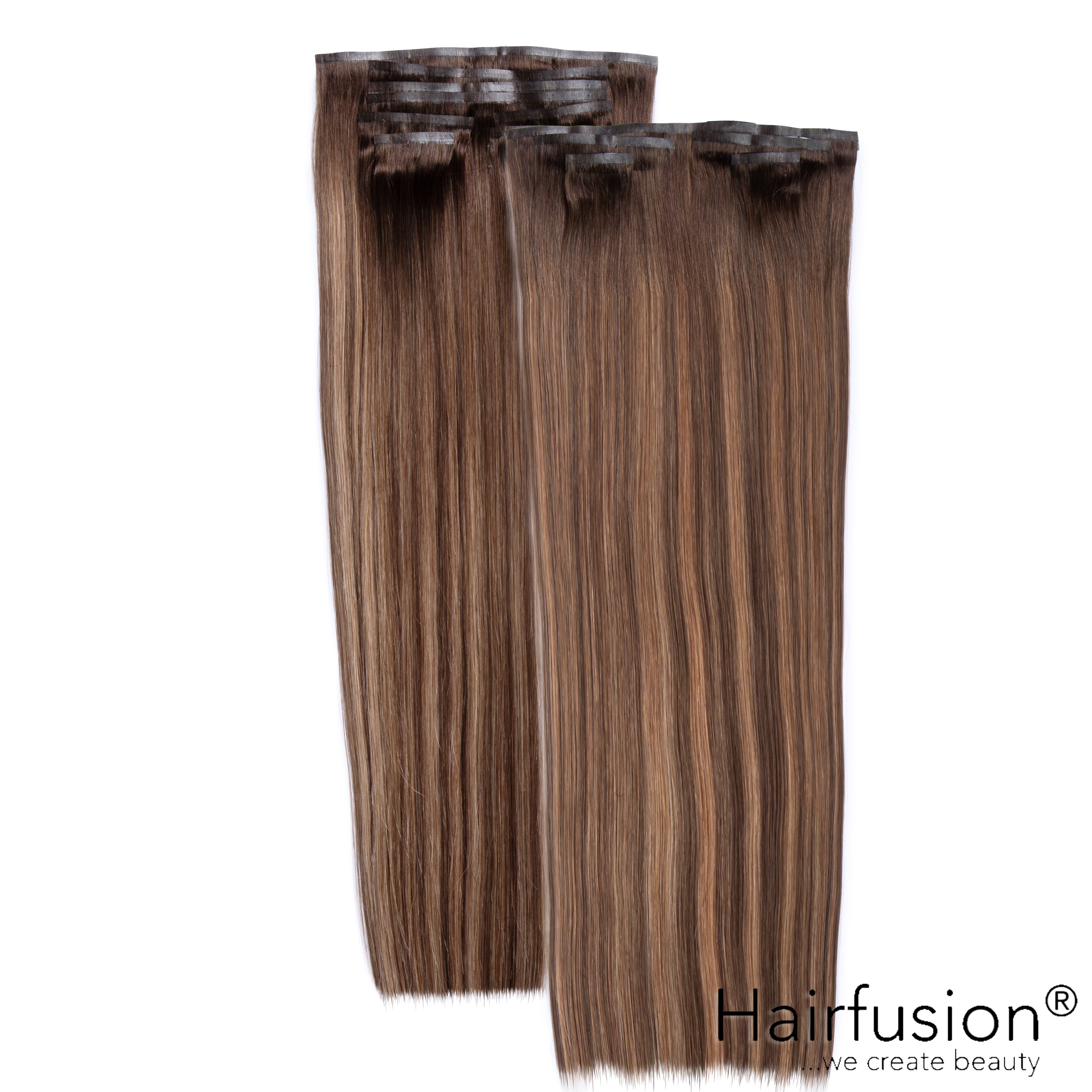 Clip-In Extensions XXL-Volumen SET Haarverlängerung -  204 g - 13 Teile - 65 cm
