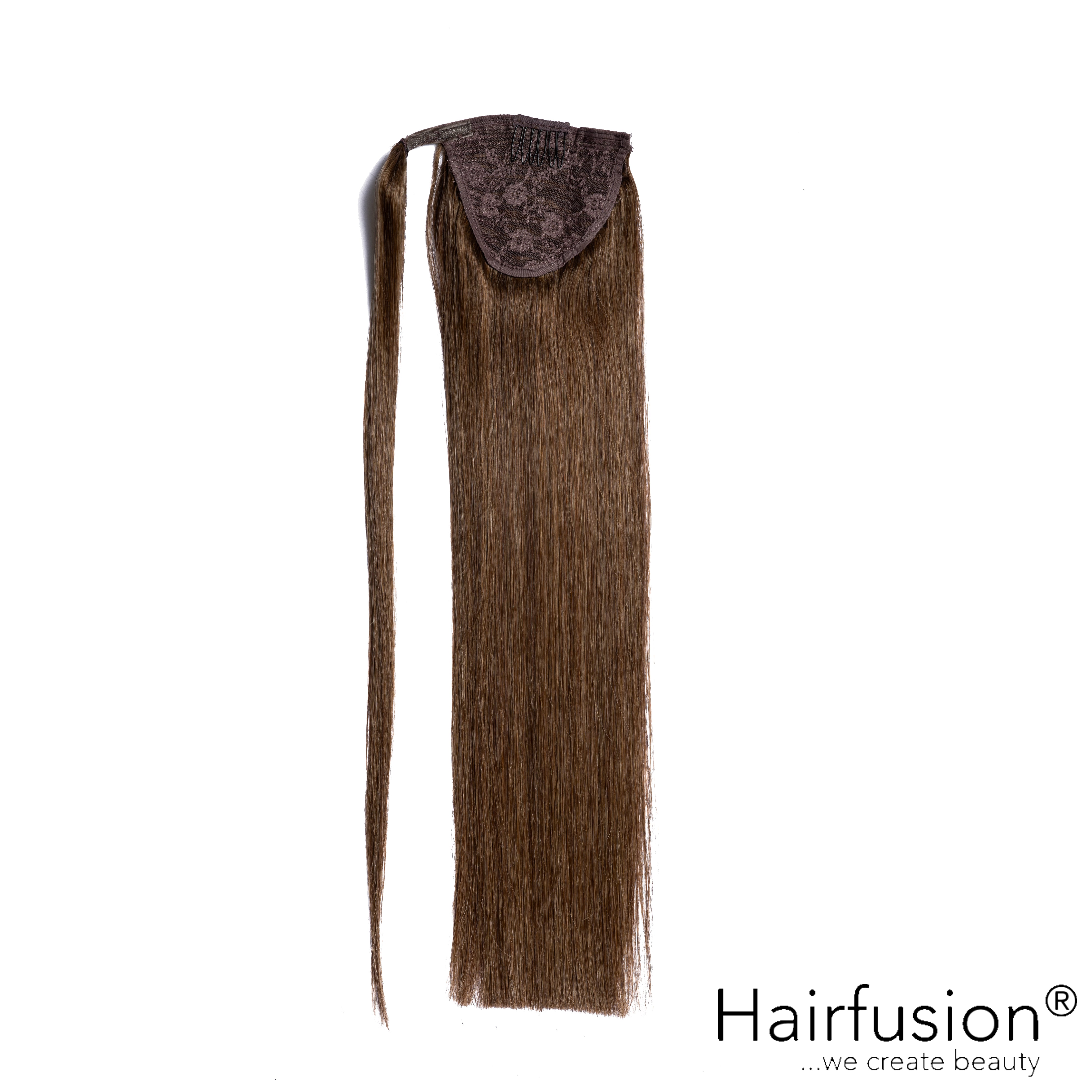 Clip-In Ponytail Haarzopf 100 g - 50 cm - hochwertiges Echthaar