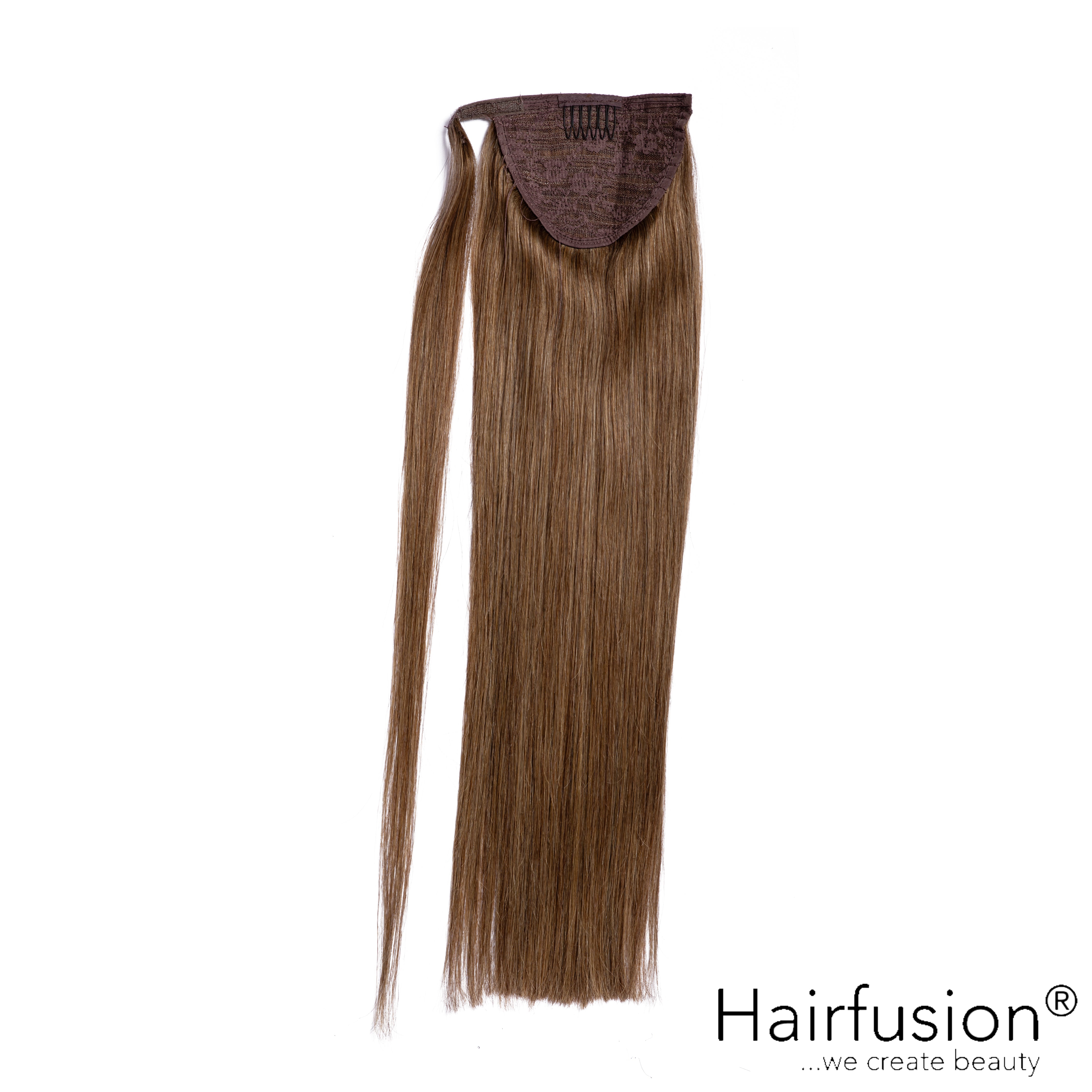 Clip-In Ponytail Haarzopf 100 g - 50 cm - hochwertiges Echthaar