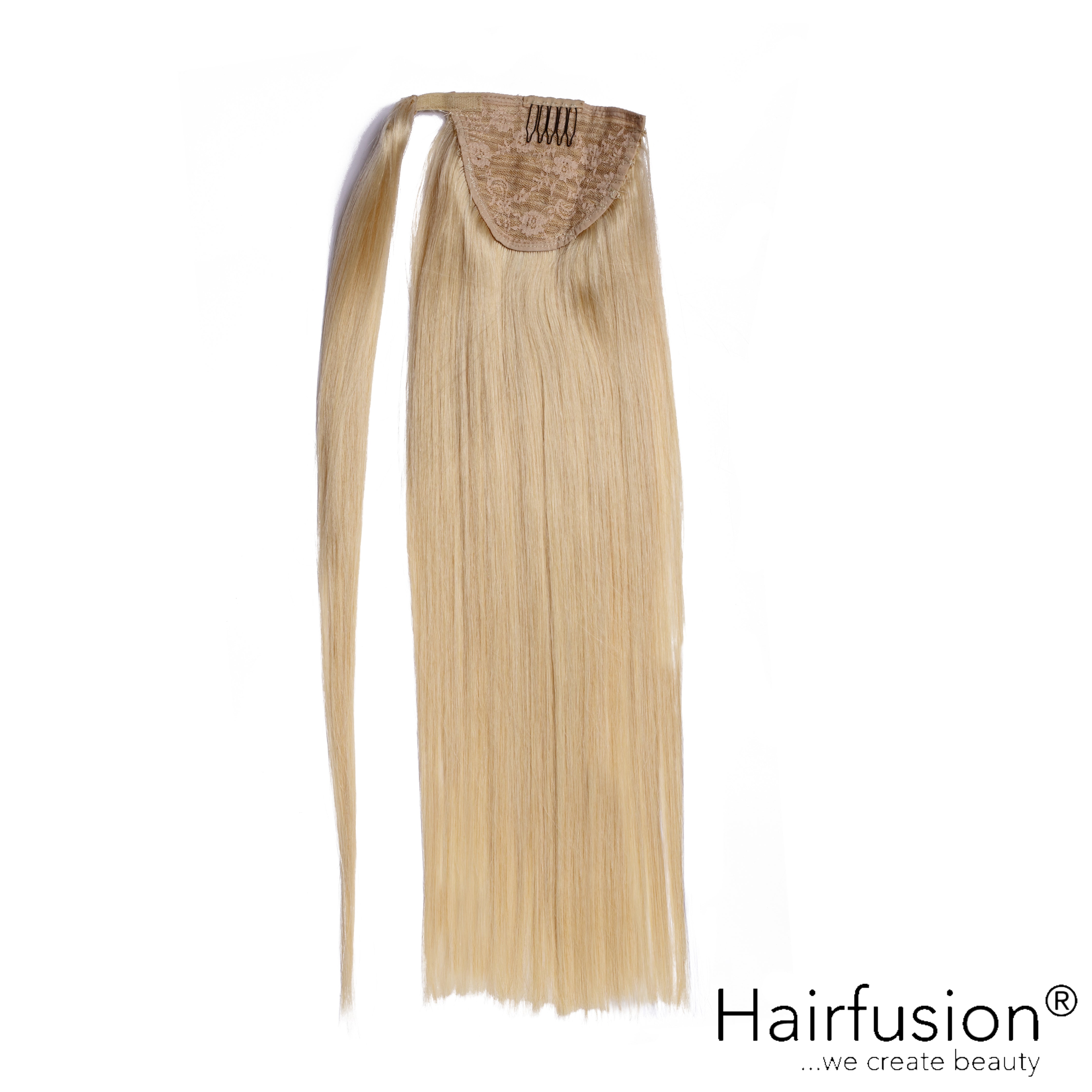 Clip-In Ponytail Haarzopf 100 g - 50 cm - hochwertiges Echthaar