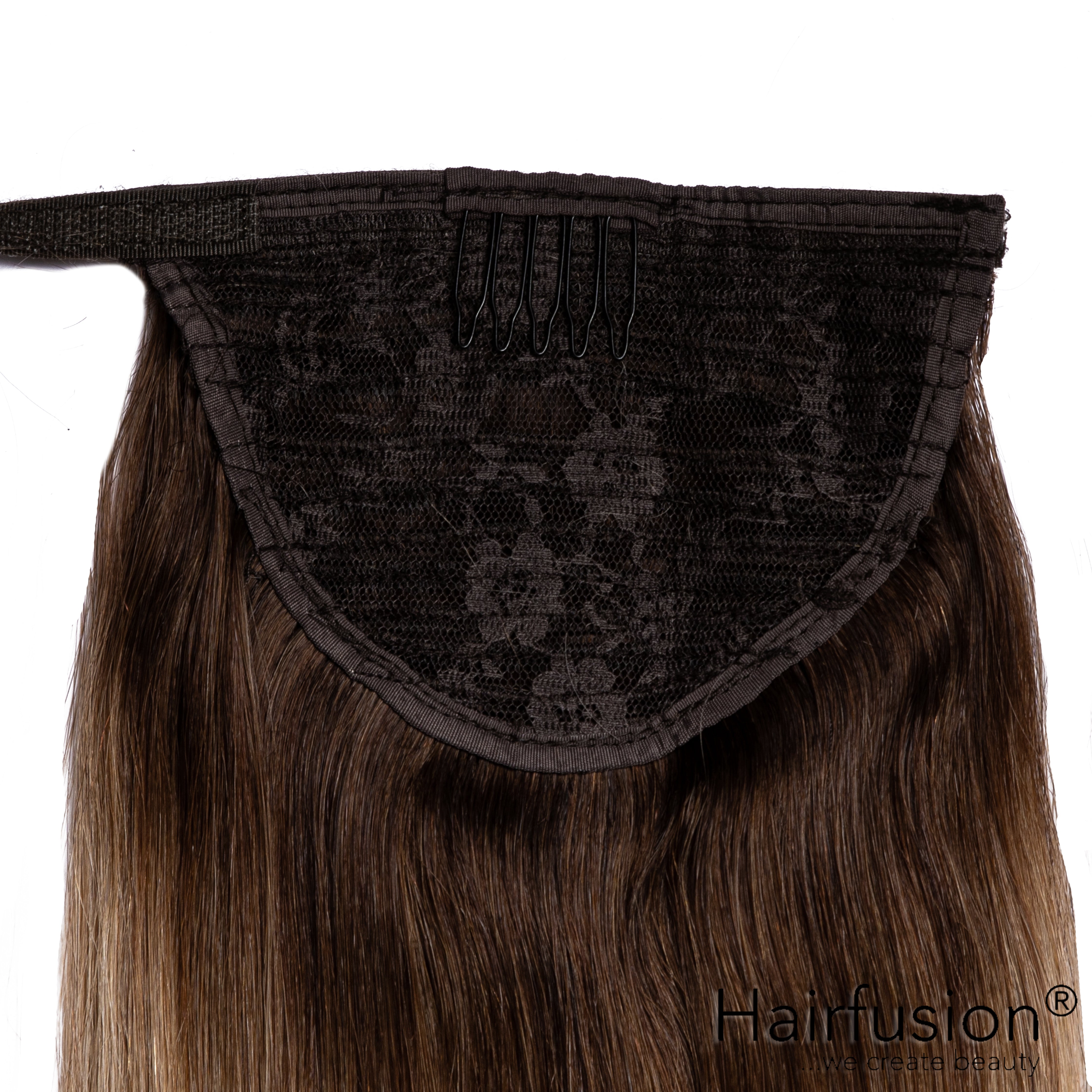 Clip-In Ponytail Haarzopf 100 g - 50 cm - hochwertiges Echthaar