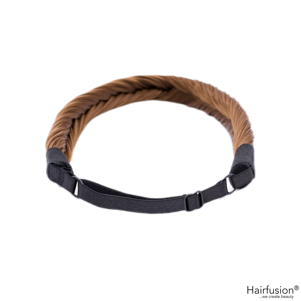 AA - Geflochtenes Haarband in Fischgrätenoptik - aus Hochwertigen Kunsthaar von HAIRFUSION