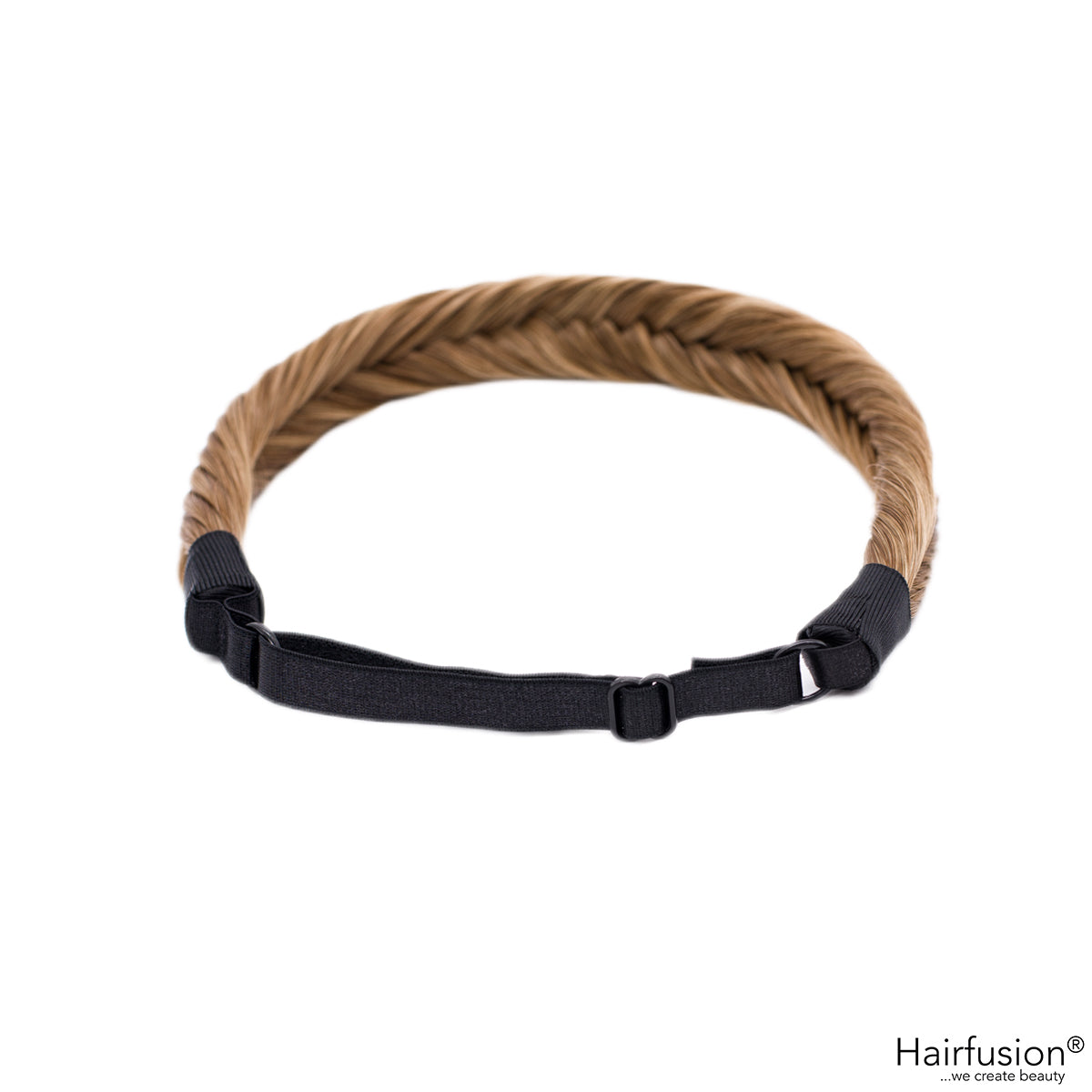 AA - Geflochtenes Haarband in Fischgrätenoptik - aus Hochwertigen Kunsthaar von HAIRFUSION