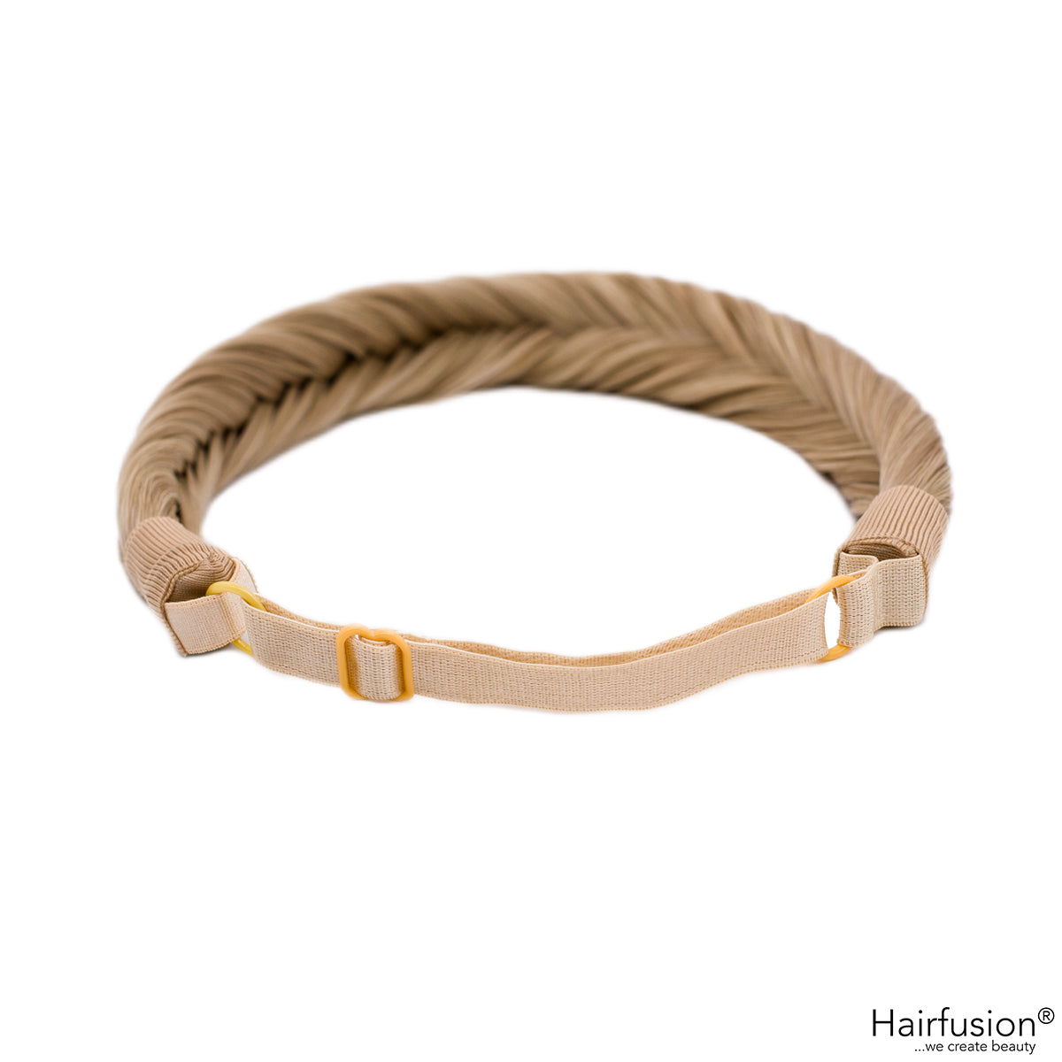 AA - Geflochtenes Haarband in Fischgrätenoptik - aus Hochwertigen Kunsthaar von HAIRFUSION