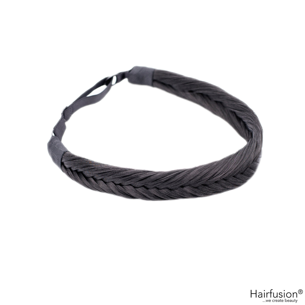 AA - Geflochtenes Haarband in Fischgrätenoptik - aus Hochwertigen Kunsthaar von HAIRFUSION