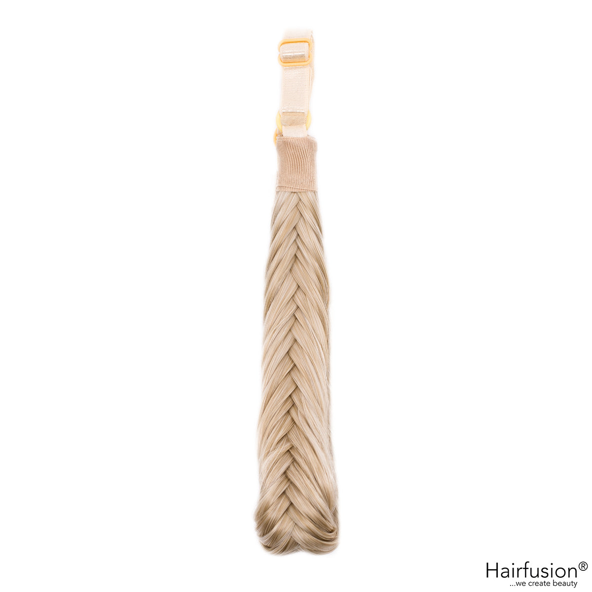 AA - Geflochtenes Haarband in Fischgrätenoptik - aus Hochwertigen Kunsthaar von HAIRFUSION