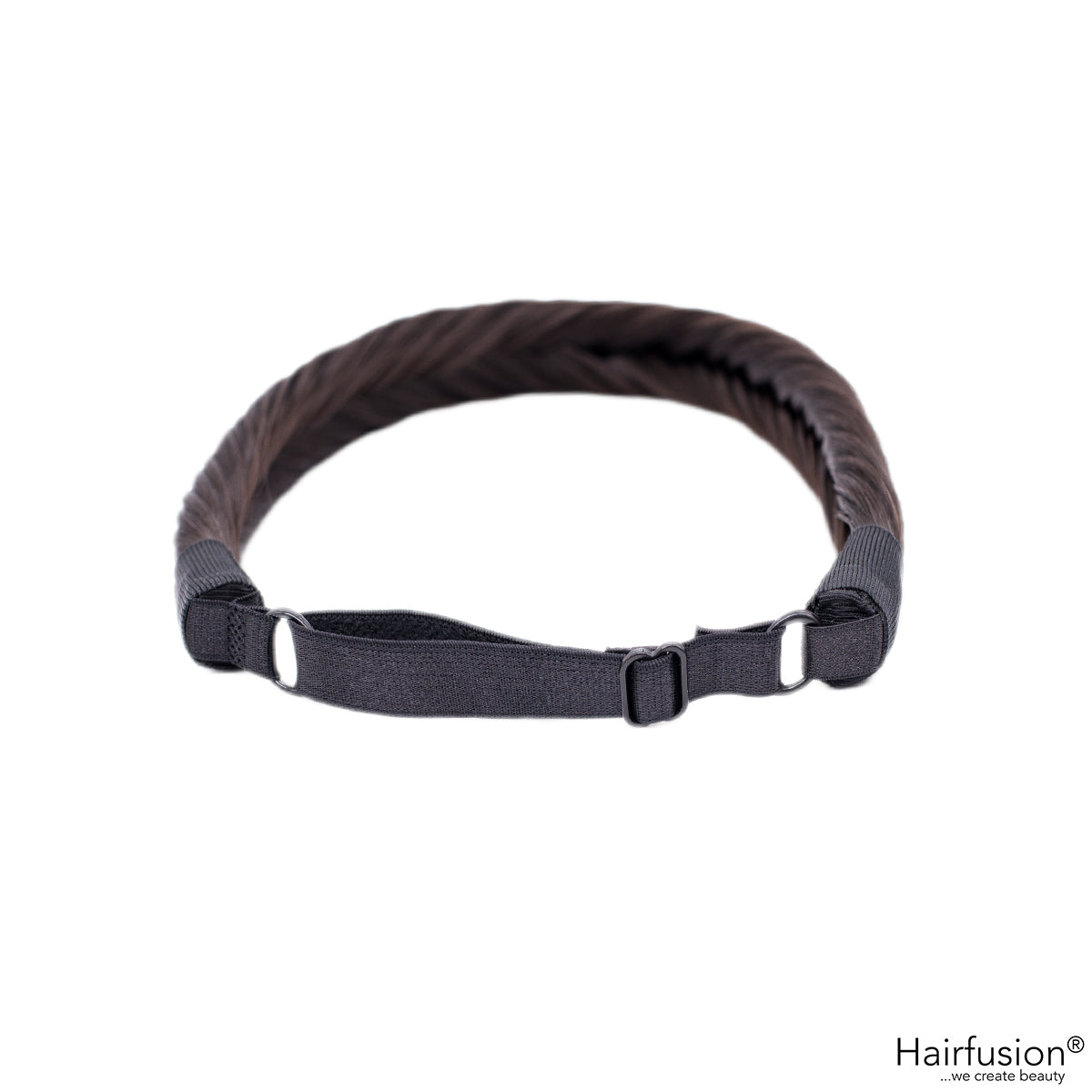 AA - Geflochtenes Haarband in Fischgrätenoptik - aus Hochwertigen Kunsthaar von HAIRFUSION