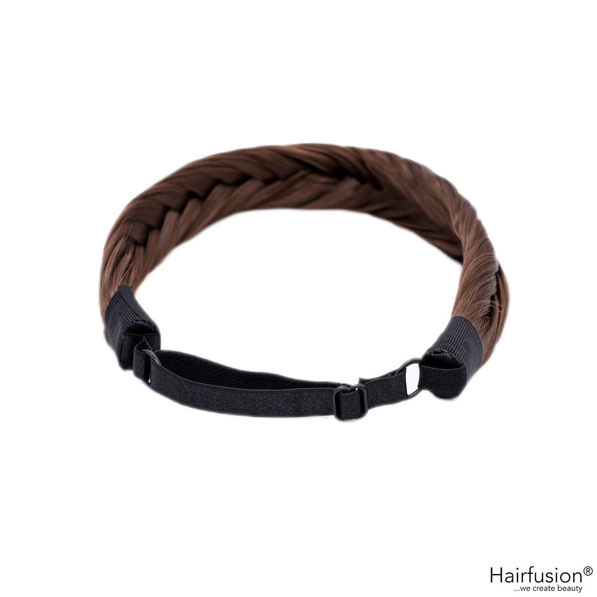 AA - Geflochtenes Haarband in Fischgrätenoptik - aus Hochwertigen Kunsthaar von HAIRFUSION