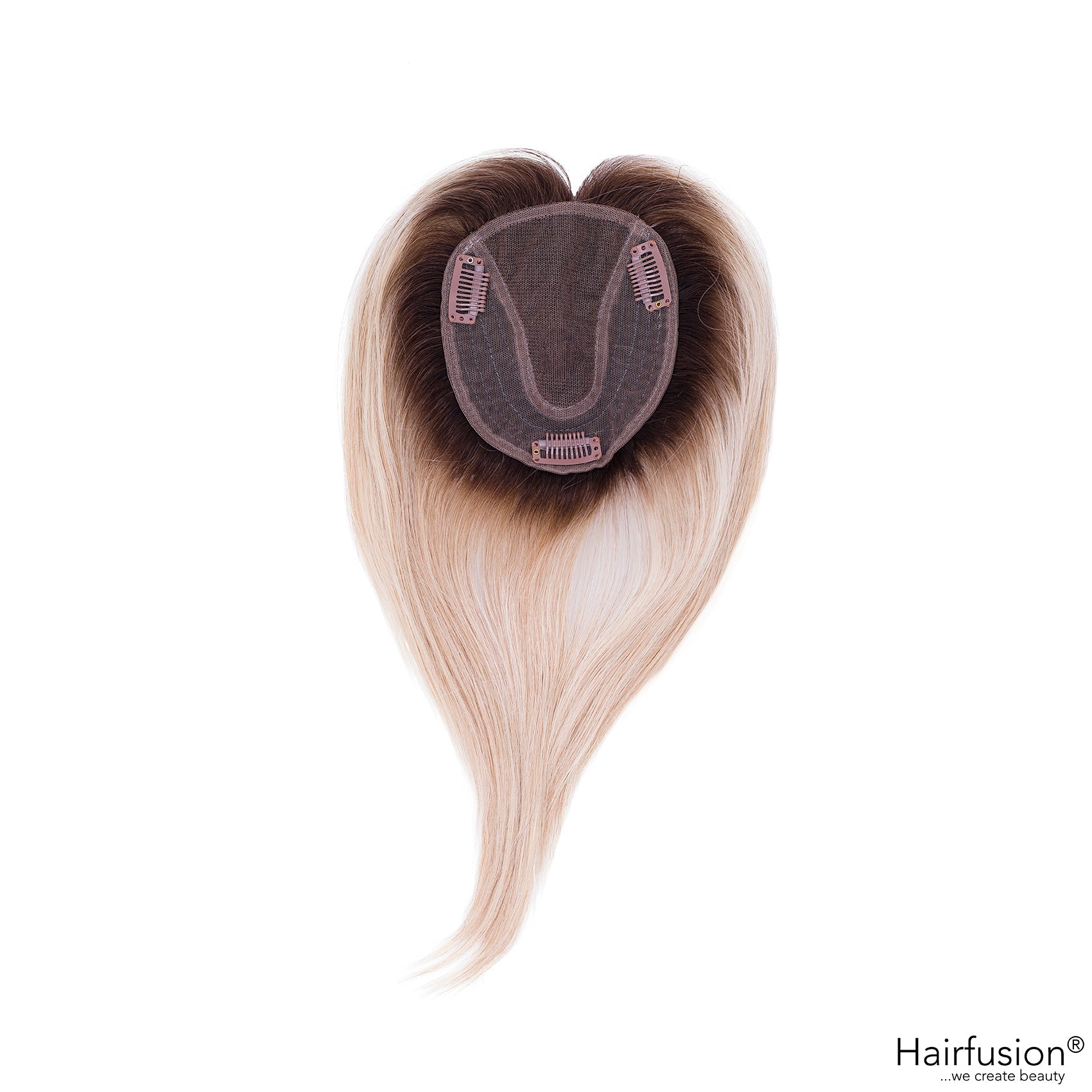 Oberkopf Haarteil - light PLUS - zum Einclippen - Länge 35 cm Haarmenge 30-35 g