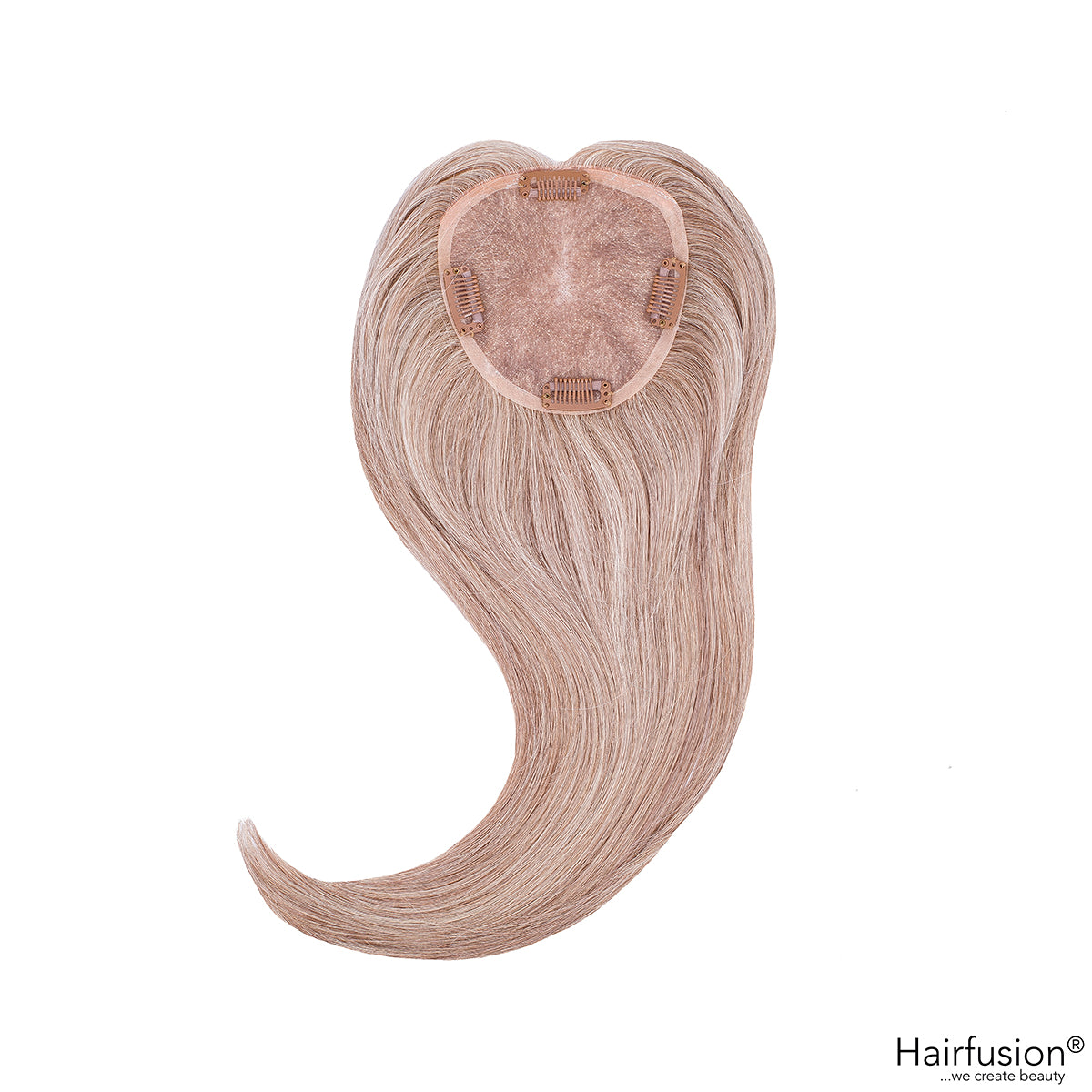 Oberkopf Haarteil - Silk Topper  - zum Einclippen - Länge 40 cm Haarmenge 65 g