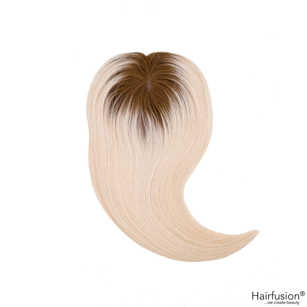 Oberkopf Haarteil - Silk Topper  - zum Einclippen - Länge 40 cm Haarmenge 65 g