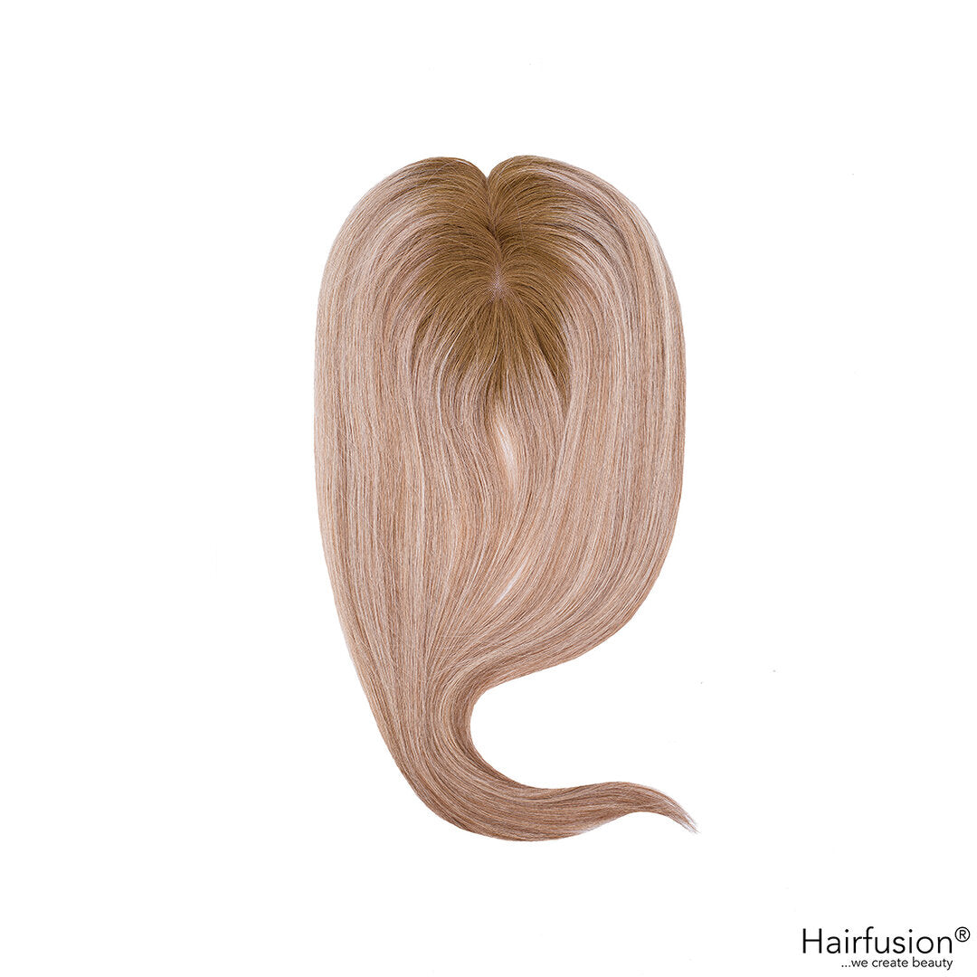 Oberkopf Haarteil - Silk Topper  - zum Einclippen - Länge 40 cm Haarmenge 65 g