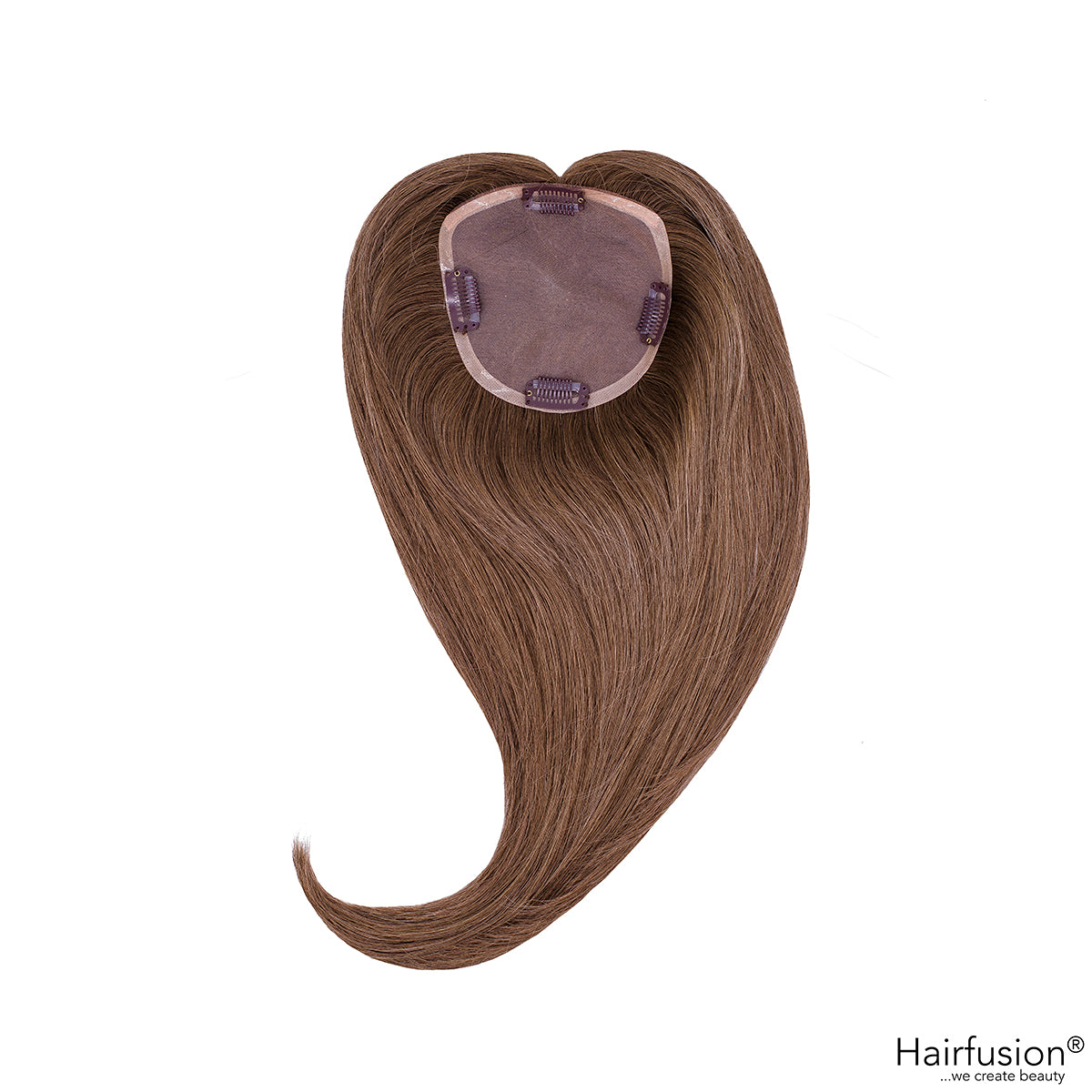 Oberkopf Haarteil - Silk Topper  - zum Einclippen - Länge 40 cm Haarmenge 65 g