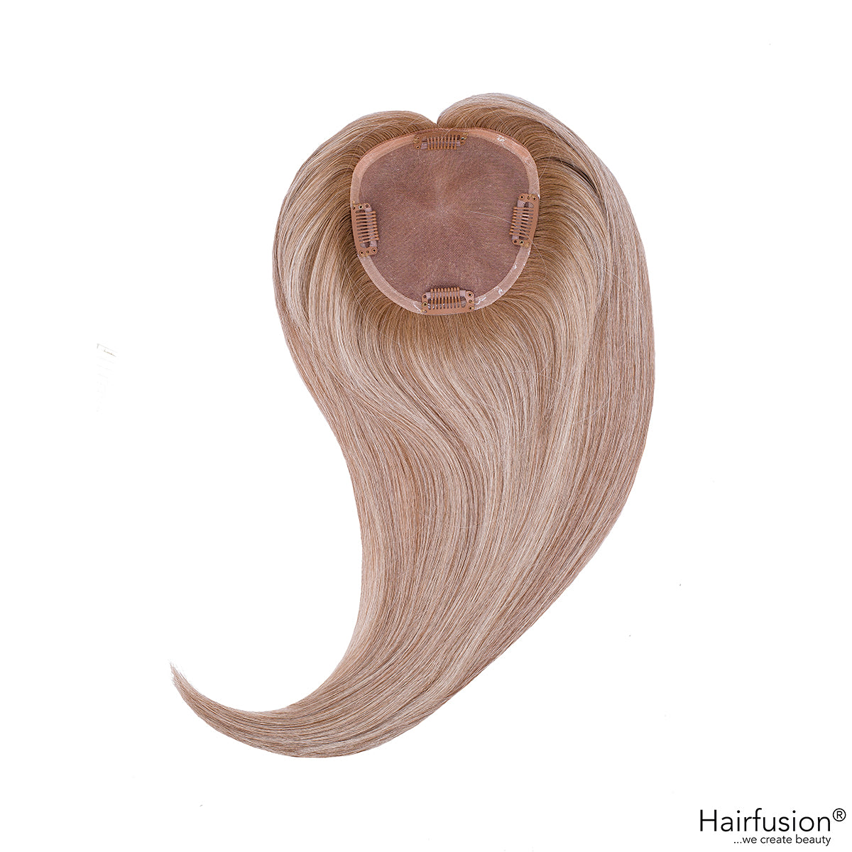 Oberkopf Haarteil - Silk Topper  - zum Einclippen - Länge 40 cm Haarmenge 65 g