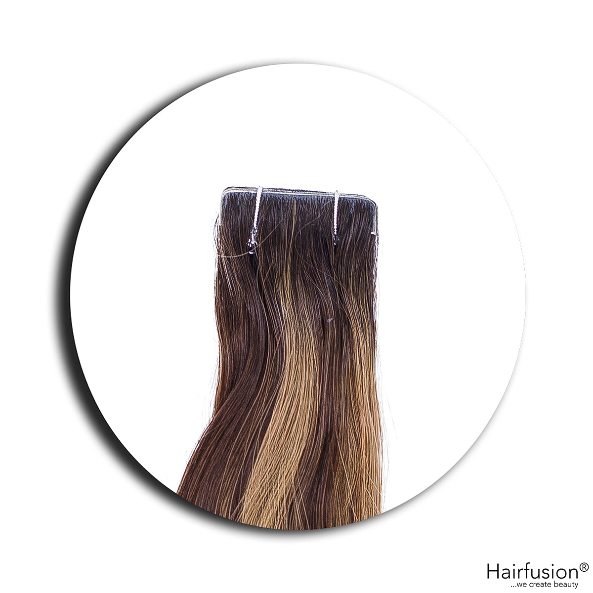 Invisible Tape Extensions - 10 Stück ROOT SHADOW/BALAYAGE Echthaar  45-50 cm und 65-70 cm