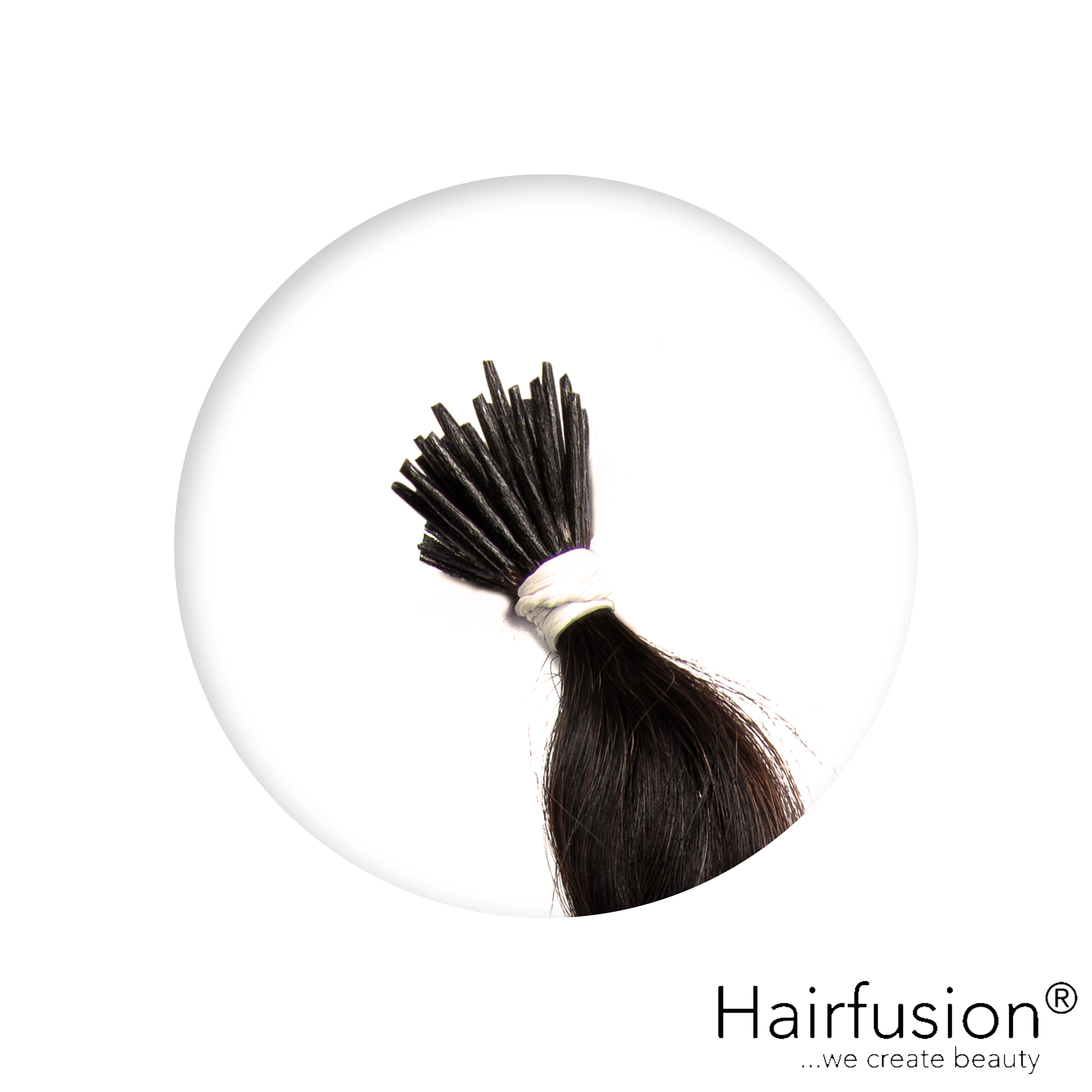 Extensions Microrings - Stück 25 (Rundbonding) EINFARBIG Echthaar von HAIRFUSION