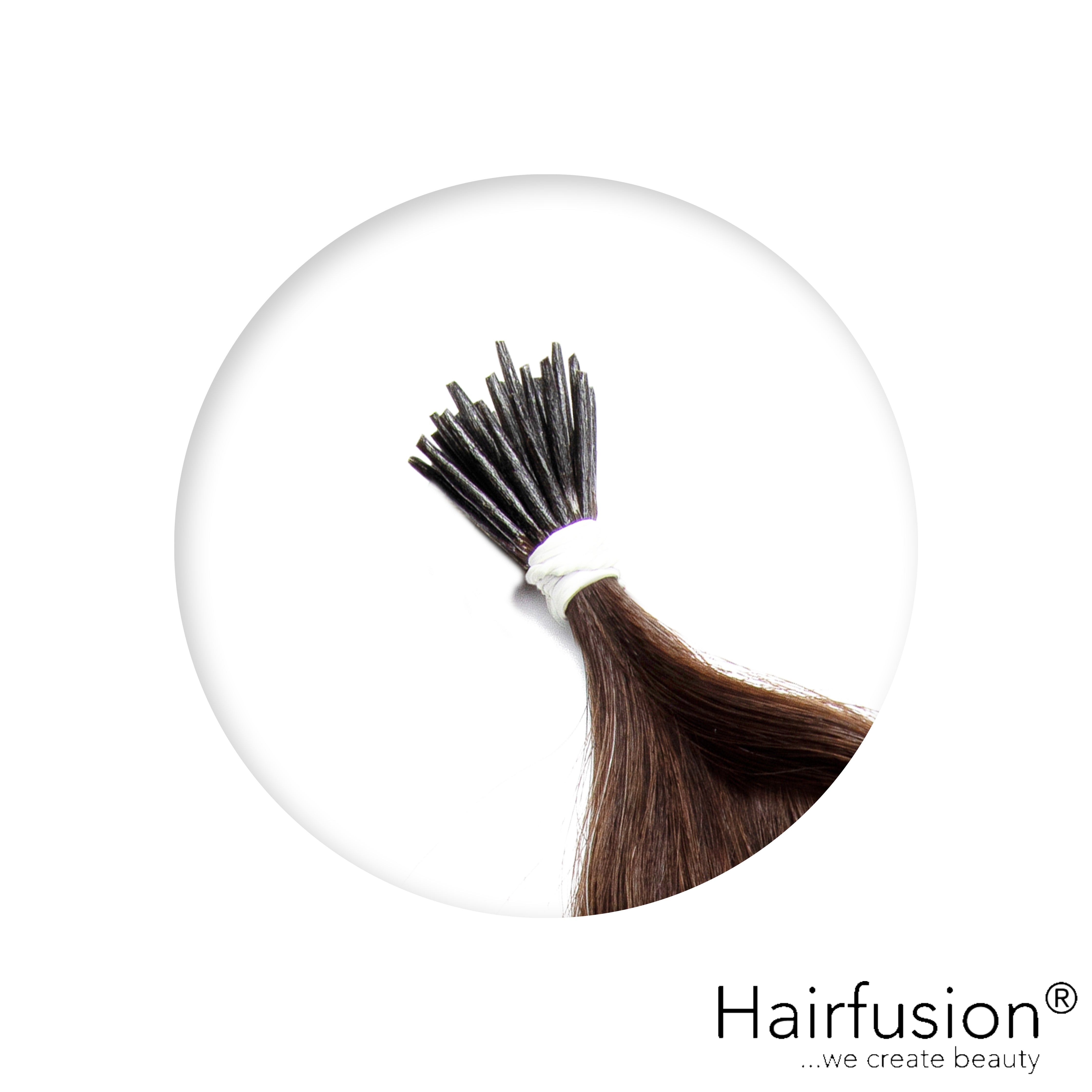 Extensions Microrings - Stück 25 (Rundbonding) EINFARBIG Echthaar von HAIRFUSION