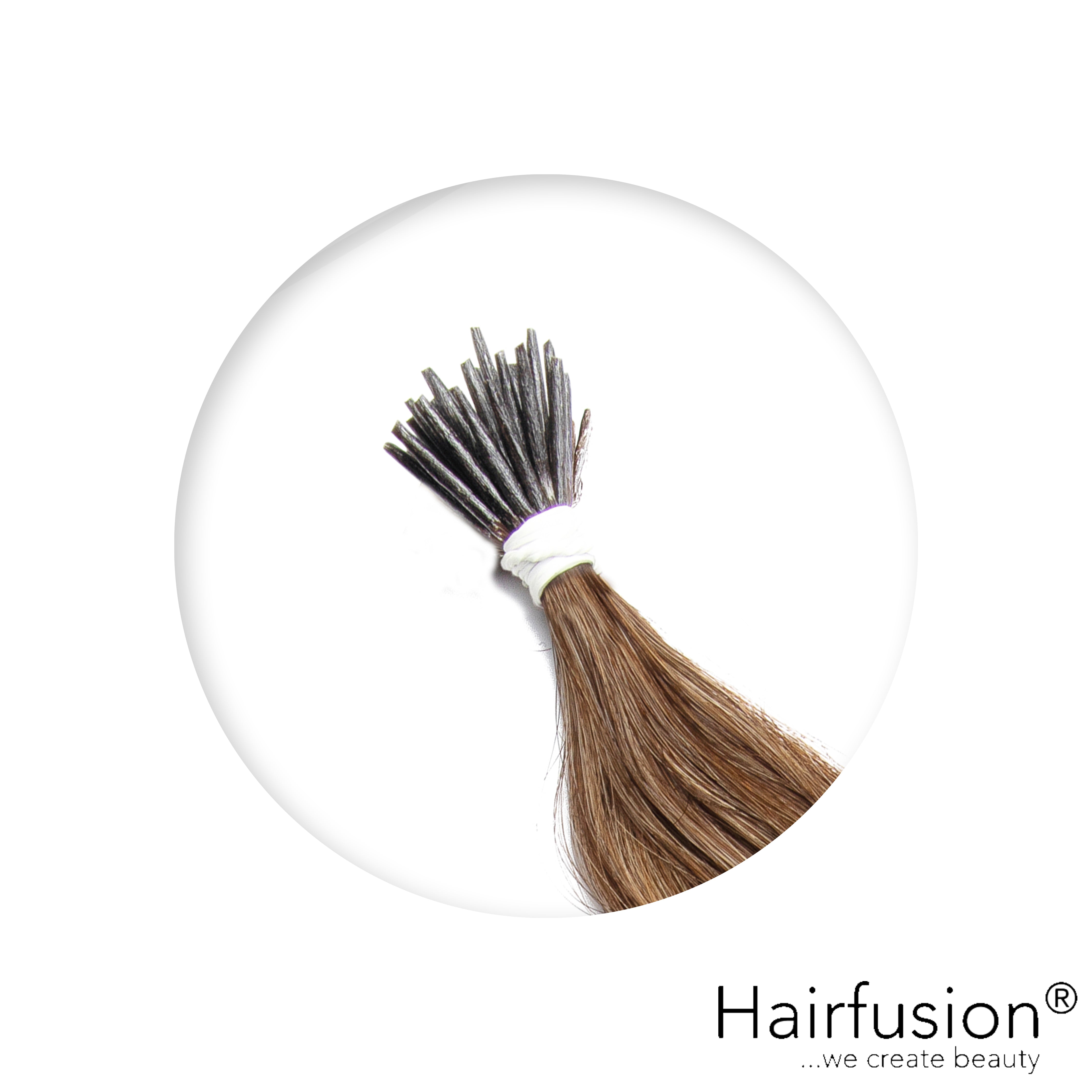 Extensions Microrings - Stück 25 (Rundbonding) EINFARBIG Echthaar von HAIRFUSION