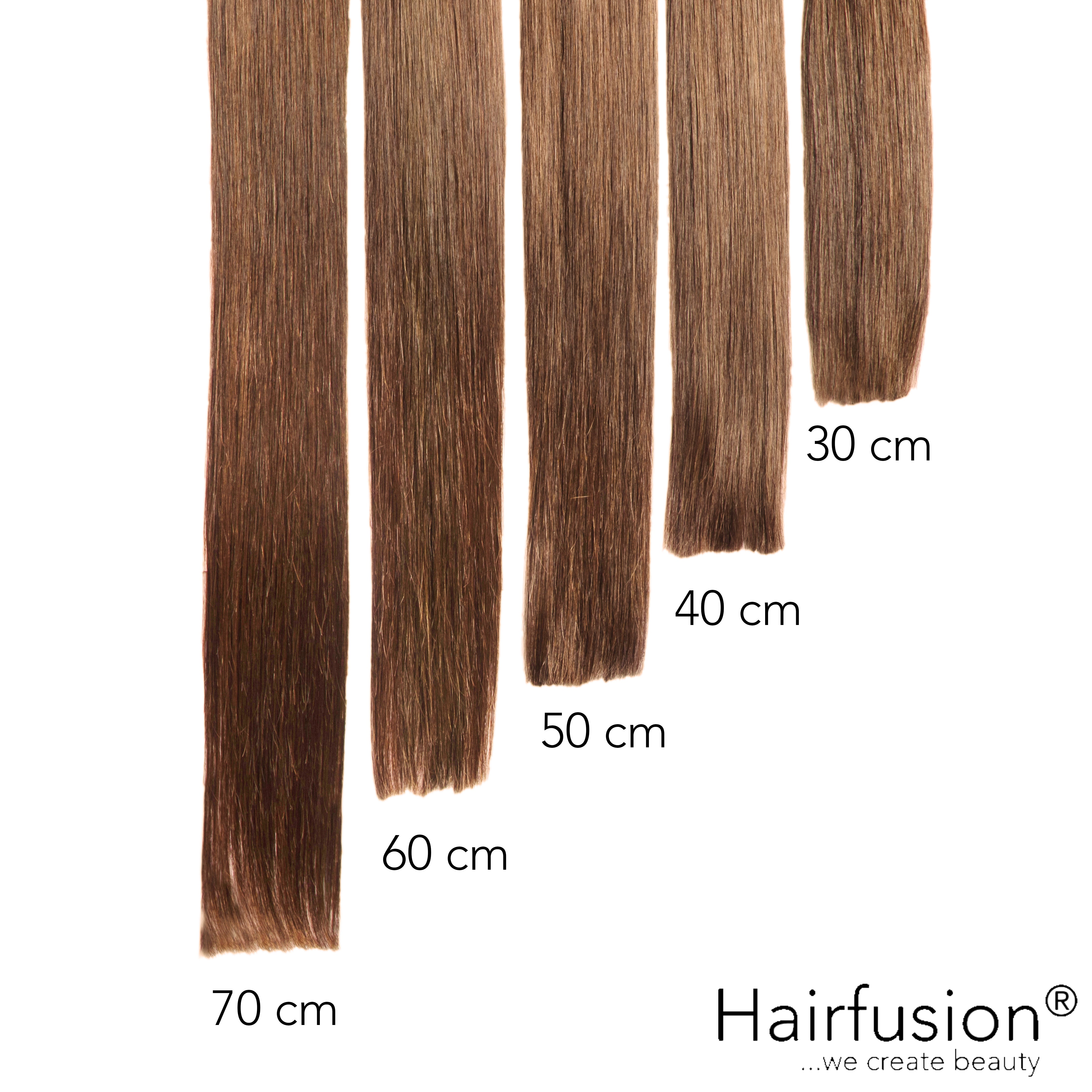 Extensions Microrings - Stück 25 (Rundbonding) EINFARBIG Echthaar von HAIRFUSION