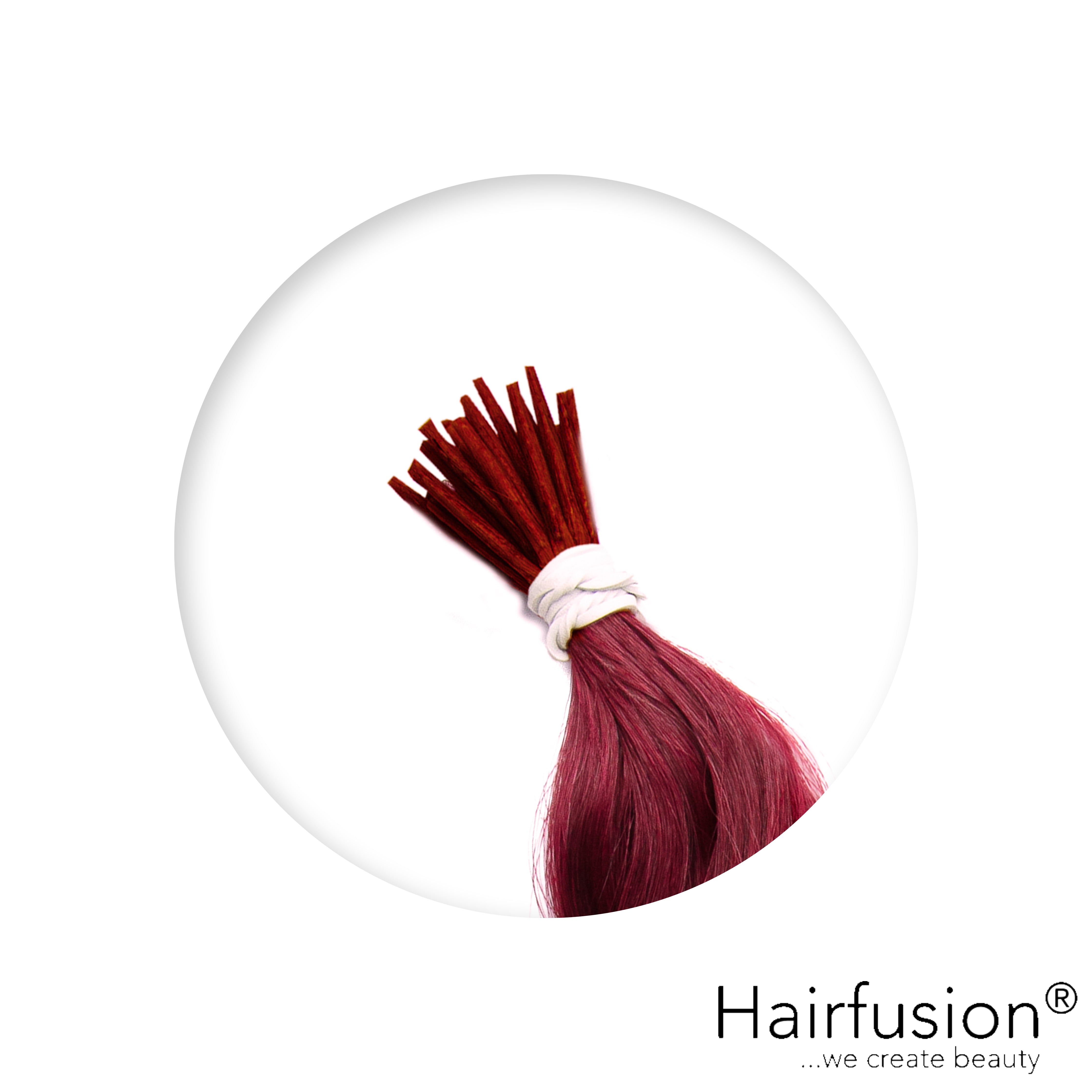 Extensions Microrings - Stück 25 (Rundbonding) EINFARBIG Echthaar von HAIRFUSION