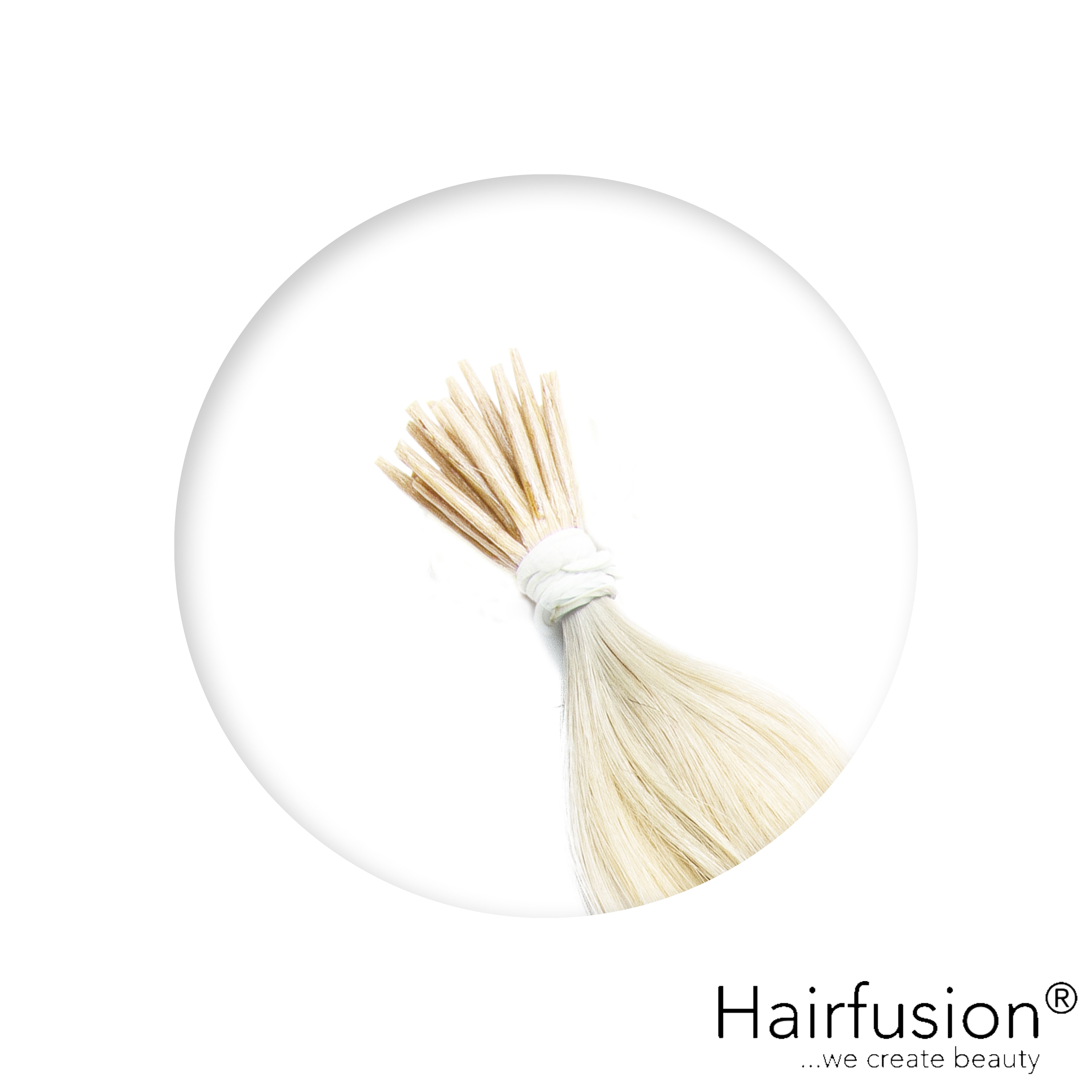 Extensions Microrings - Stück 25 (Rundbonding) EINFARBIG Echthaar von HAIRFUSION