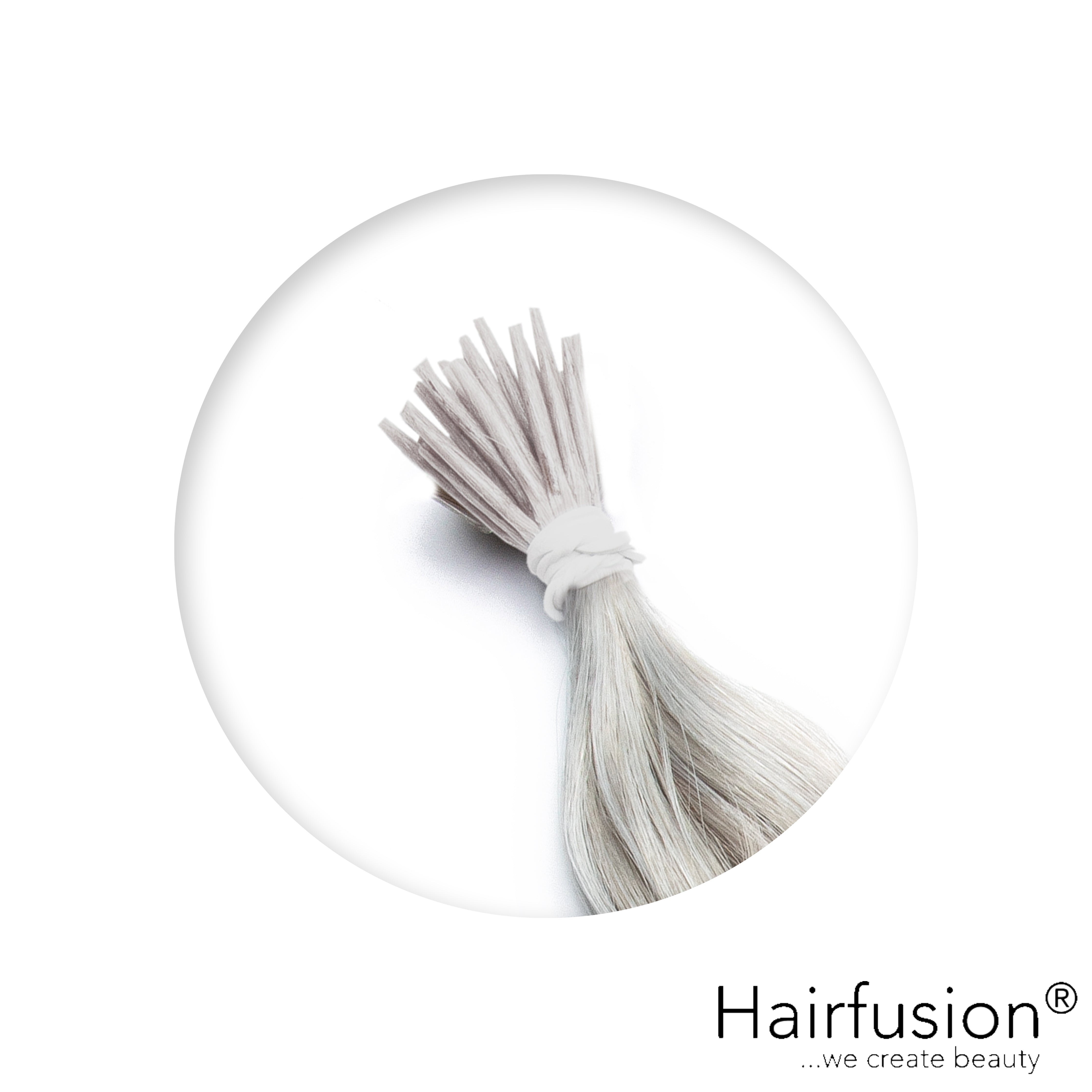 Extensions Microrings - Stück 25 (Rundbonding) EINFARBIG Echthaar von HAIRFUSION