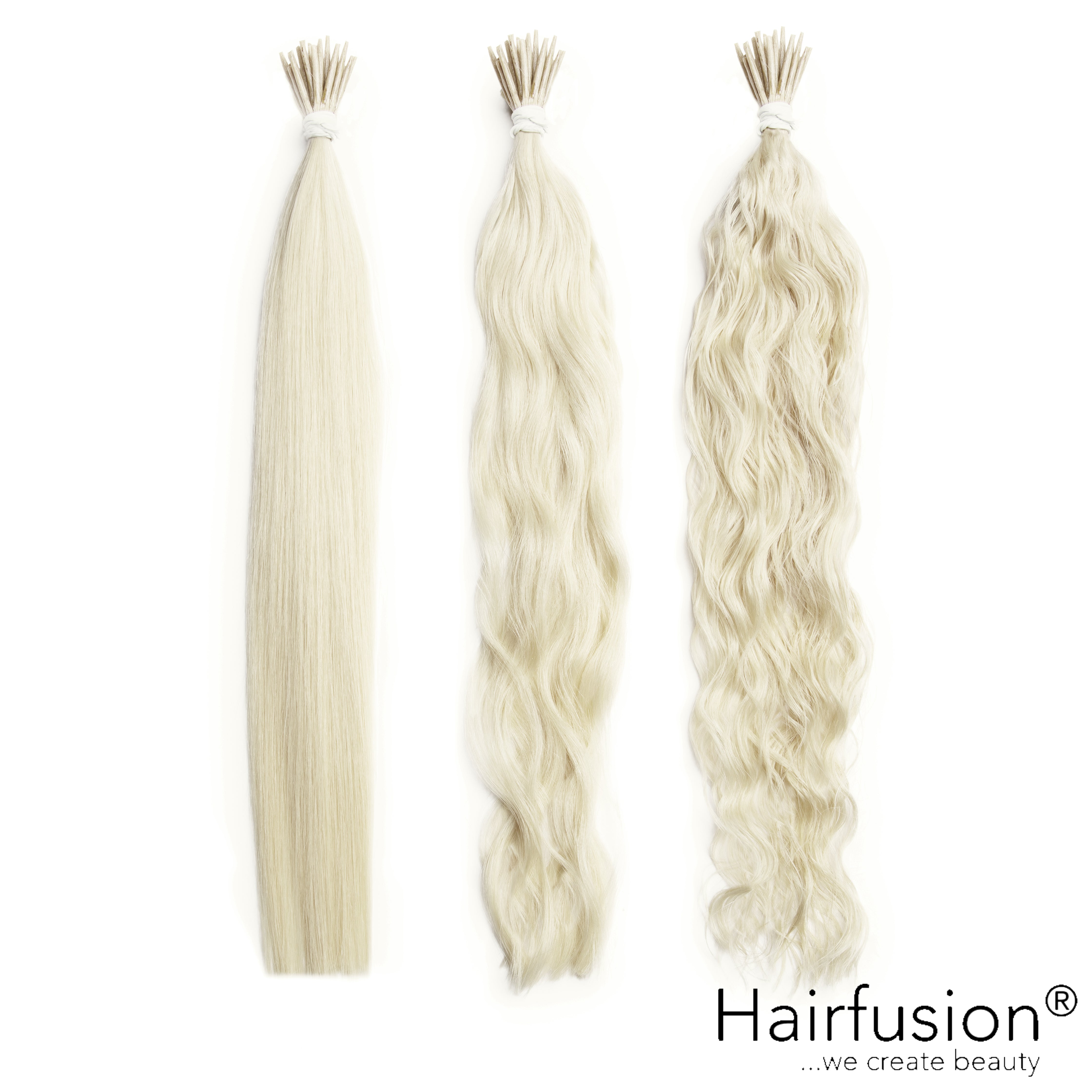 Microring Extensions - Stück 25 (Rundbonding) NATURAL ASHY Echthaar von HAIRFUSION