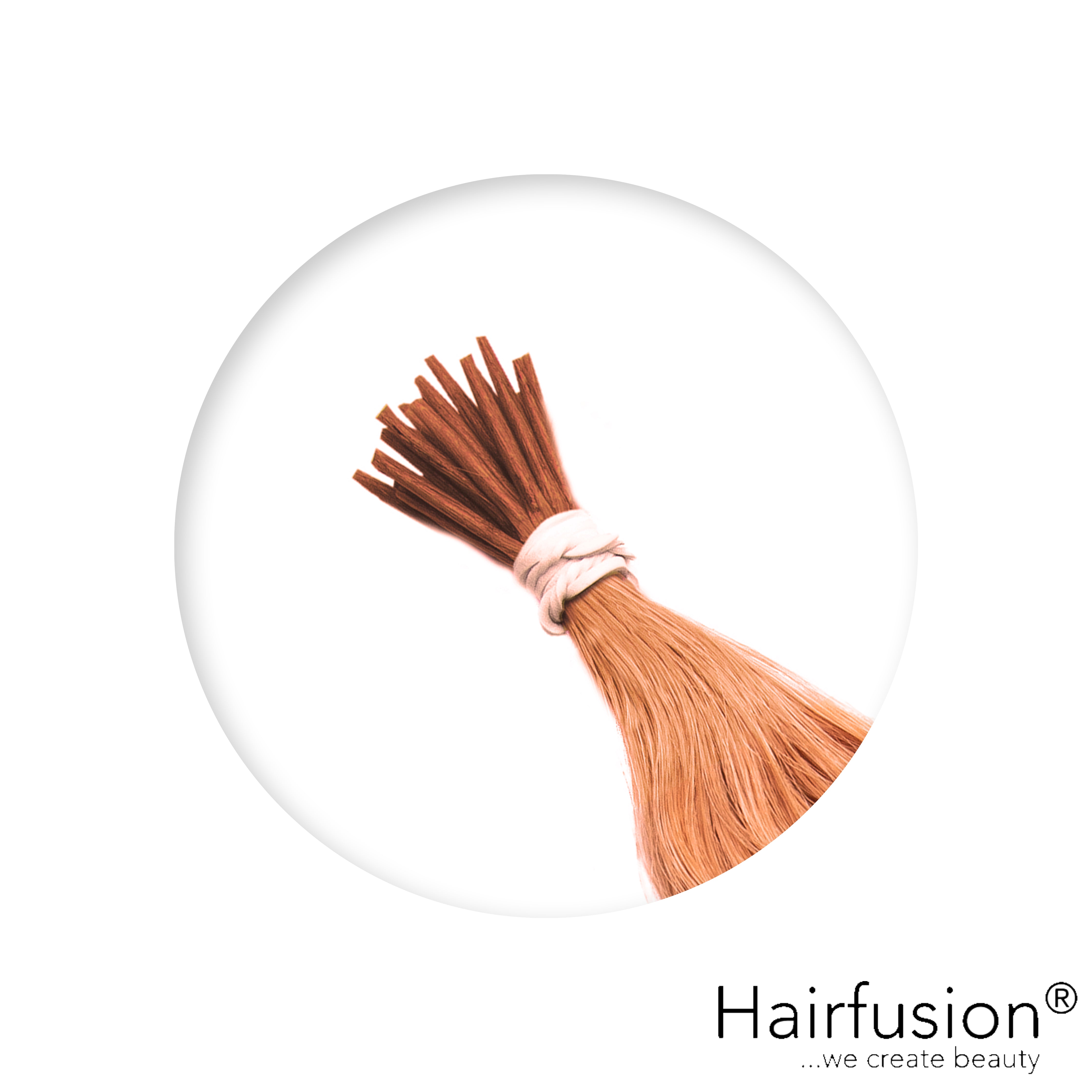 Extensions Microrings - Stück 25 (Rundbonding) EINFARBIG Echthaar von HAIRFUSION