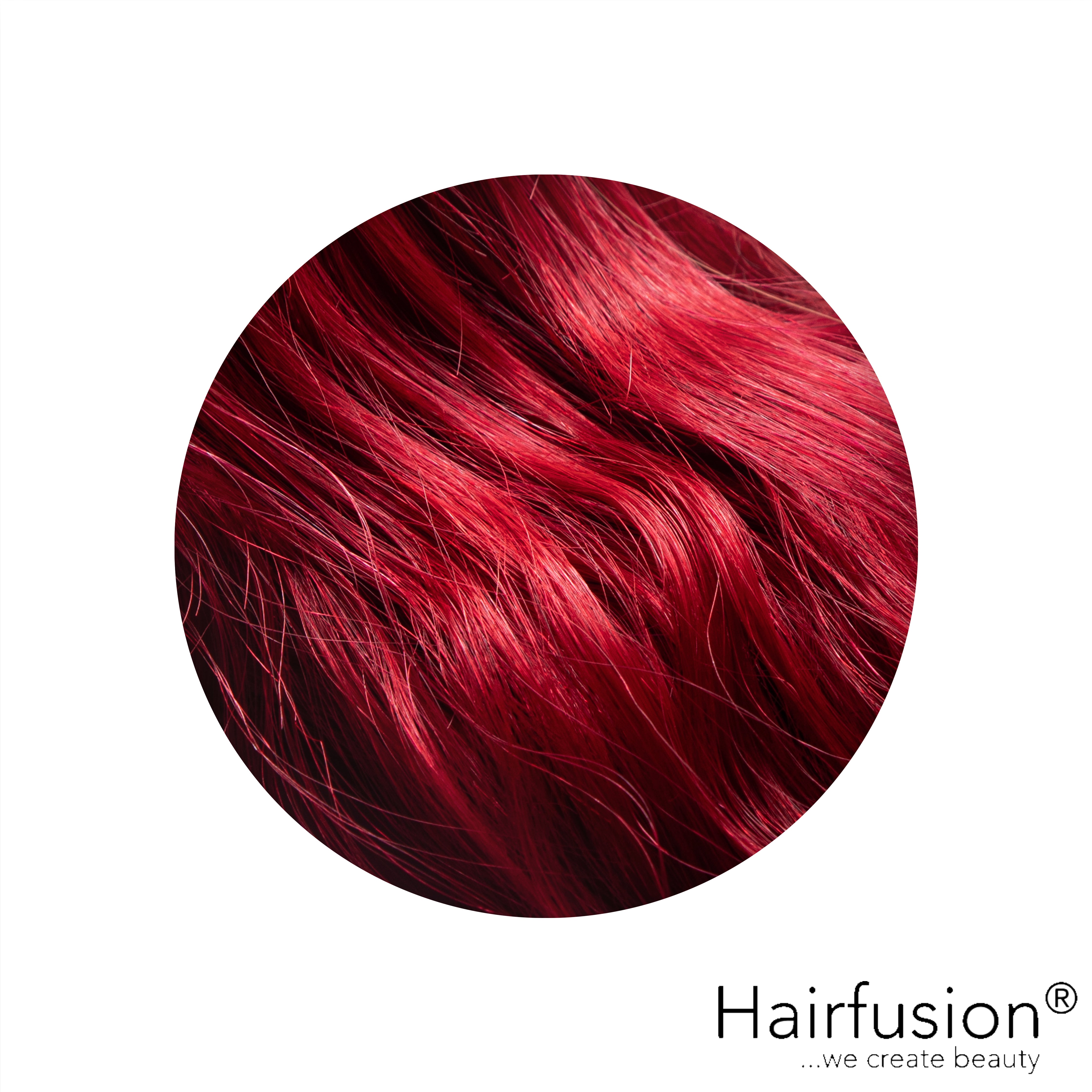 Nanoring Extensions - 25 Stück EINFARBIG von HAIRFUSION