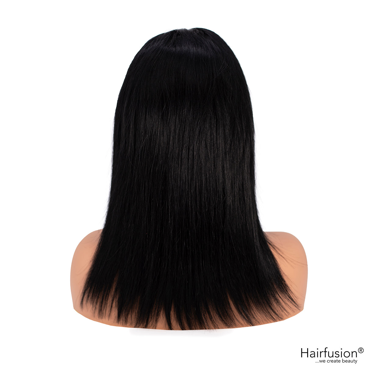 Echthaar Perücke schwarz - Kim K.