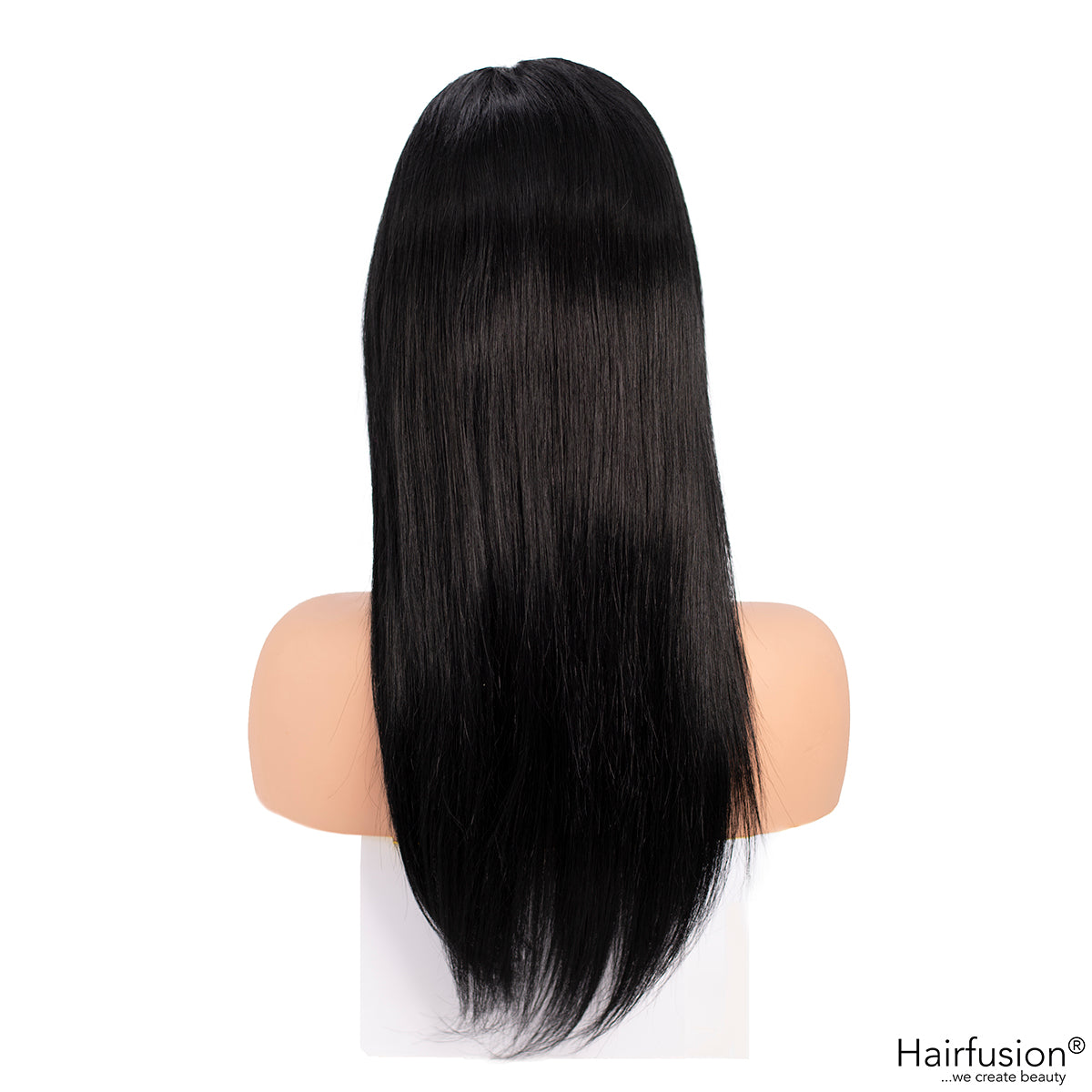 Echthaar Perücke schwarz - Kim K.