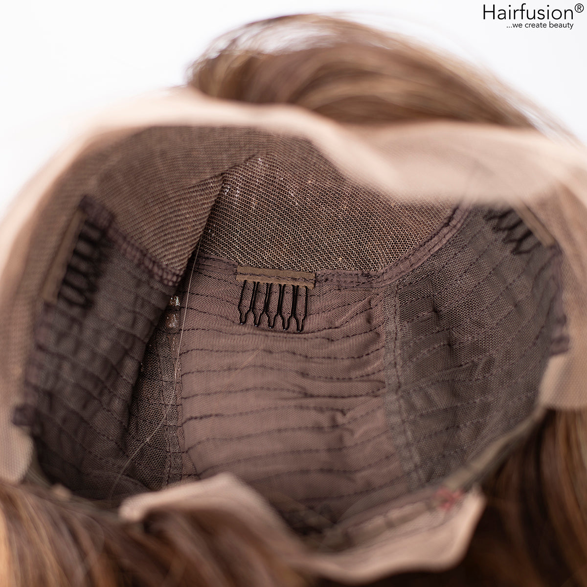 Echthaar Perücke Balayage braun - J. Lo