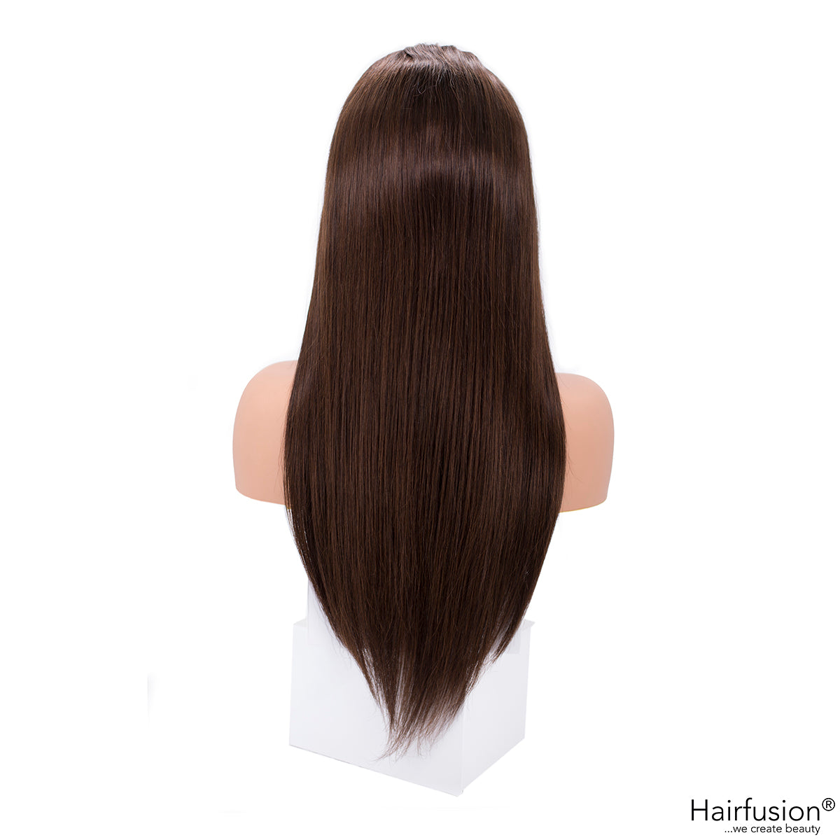 Echthaar Perücke mittelbraun - Coconut Kiss