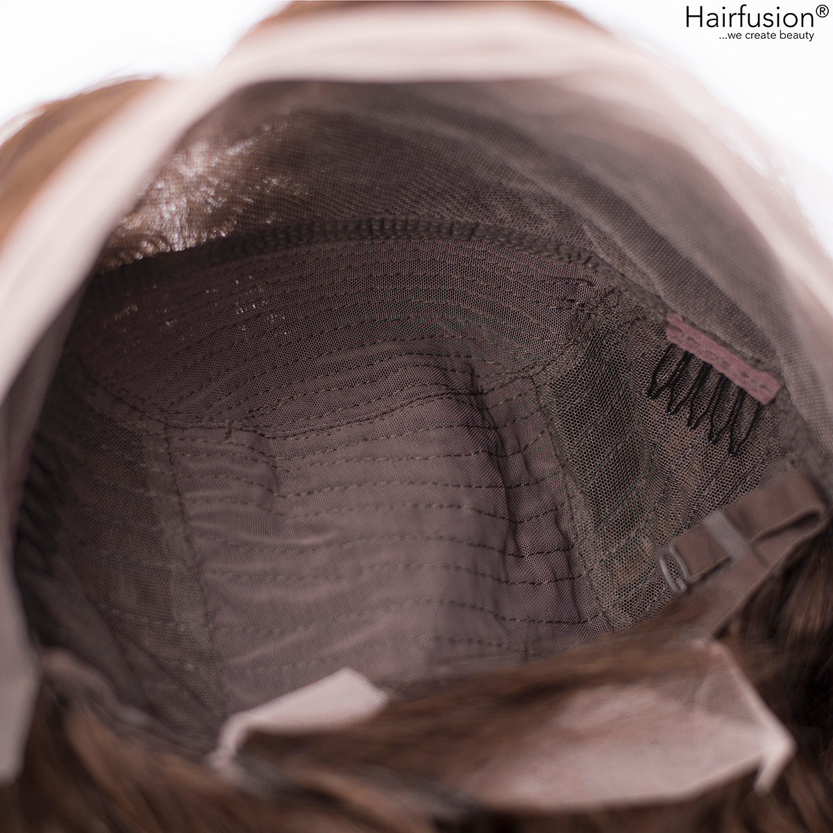 Echthaar Perücke mittelbraun - Coconut Kiss