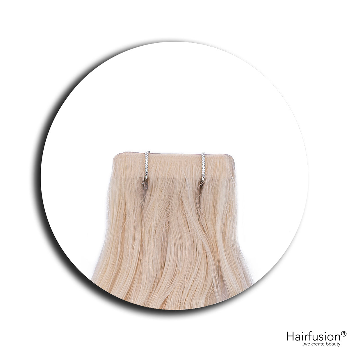 gelockte Tapeextensions - 10 Stück  Echthaar 45-50 cm und  65-70 cm