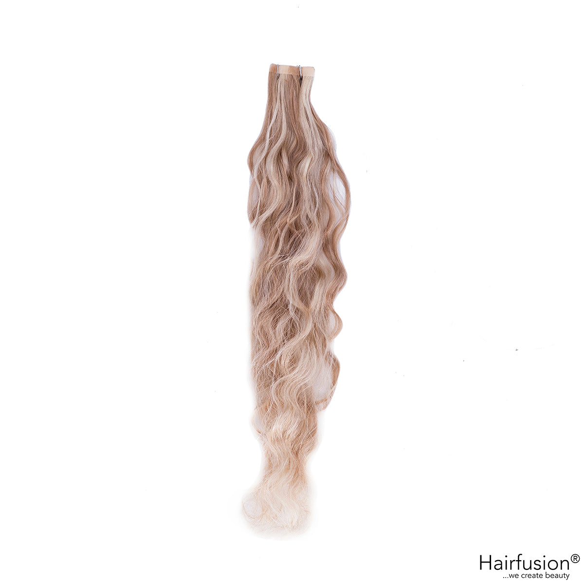 gelockte Tapeextensions - 10 Stück  Echthaar 45-50 cm und  65-70 cm