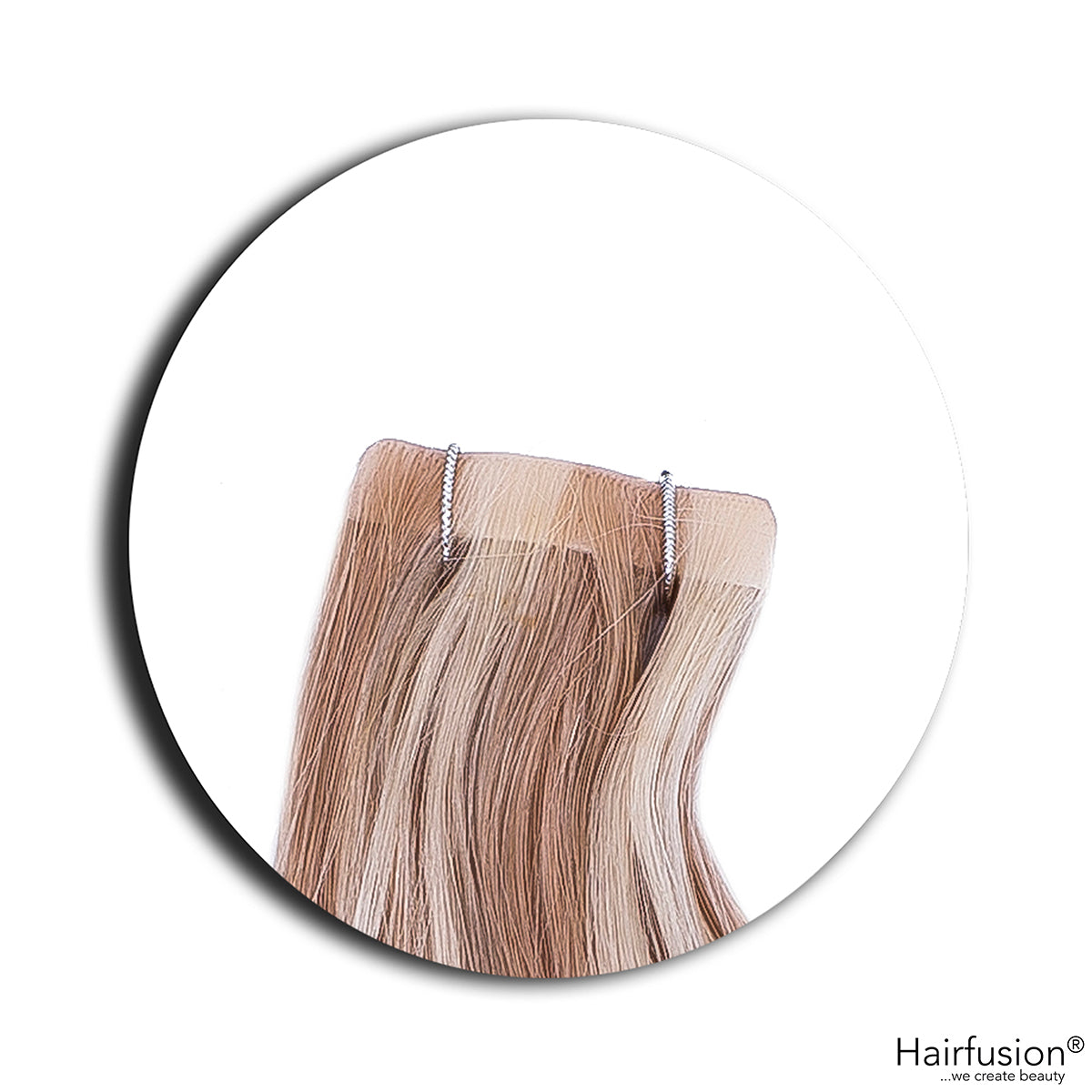 gelockte Tapeextensions - 10 Stück  Echthaar 45-50 cm und  65-70 cm