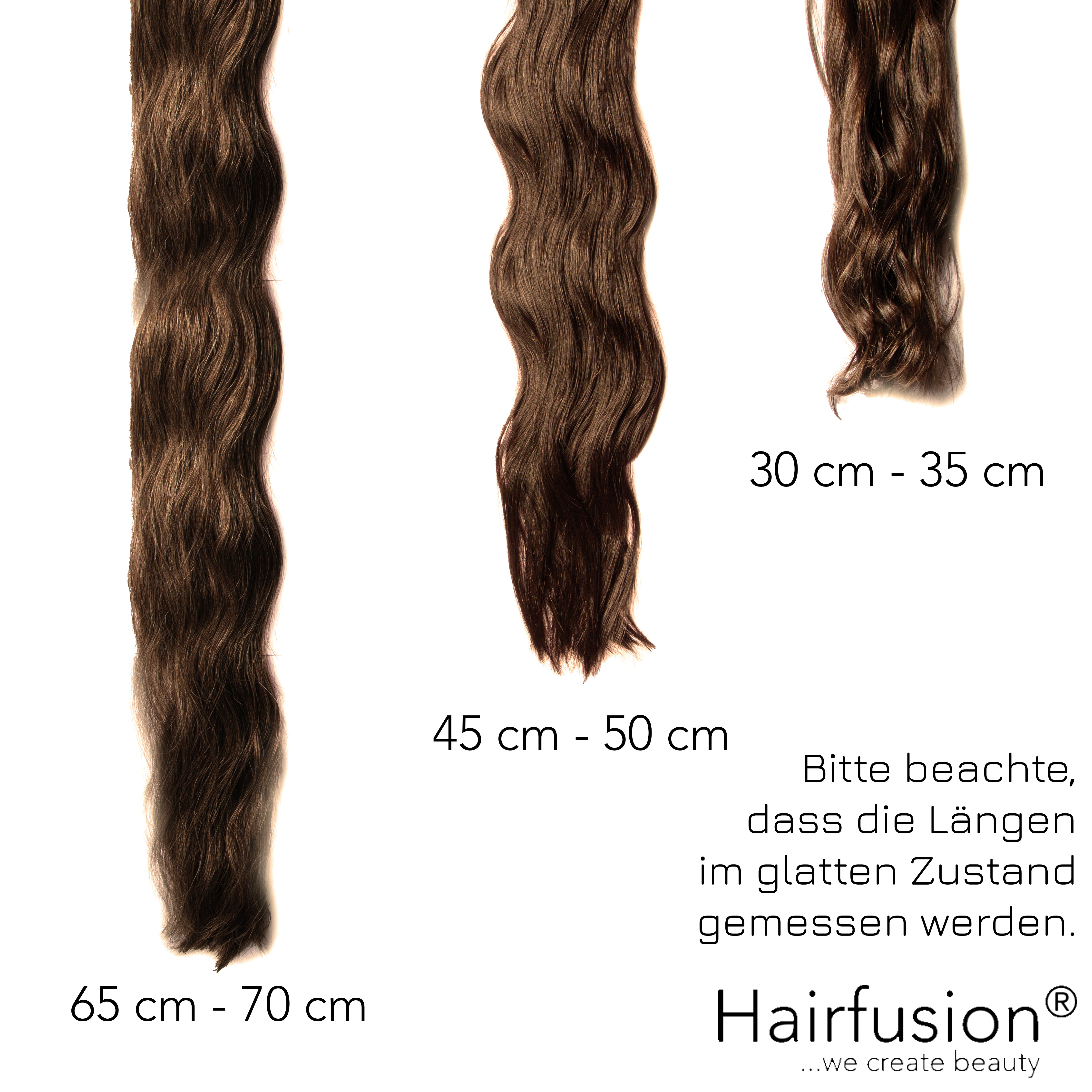 Haarverlängerung Invisible Tape Extensions - 10 Stück EINFARBIG Echthaar von HAIRFUSION