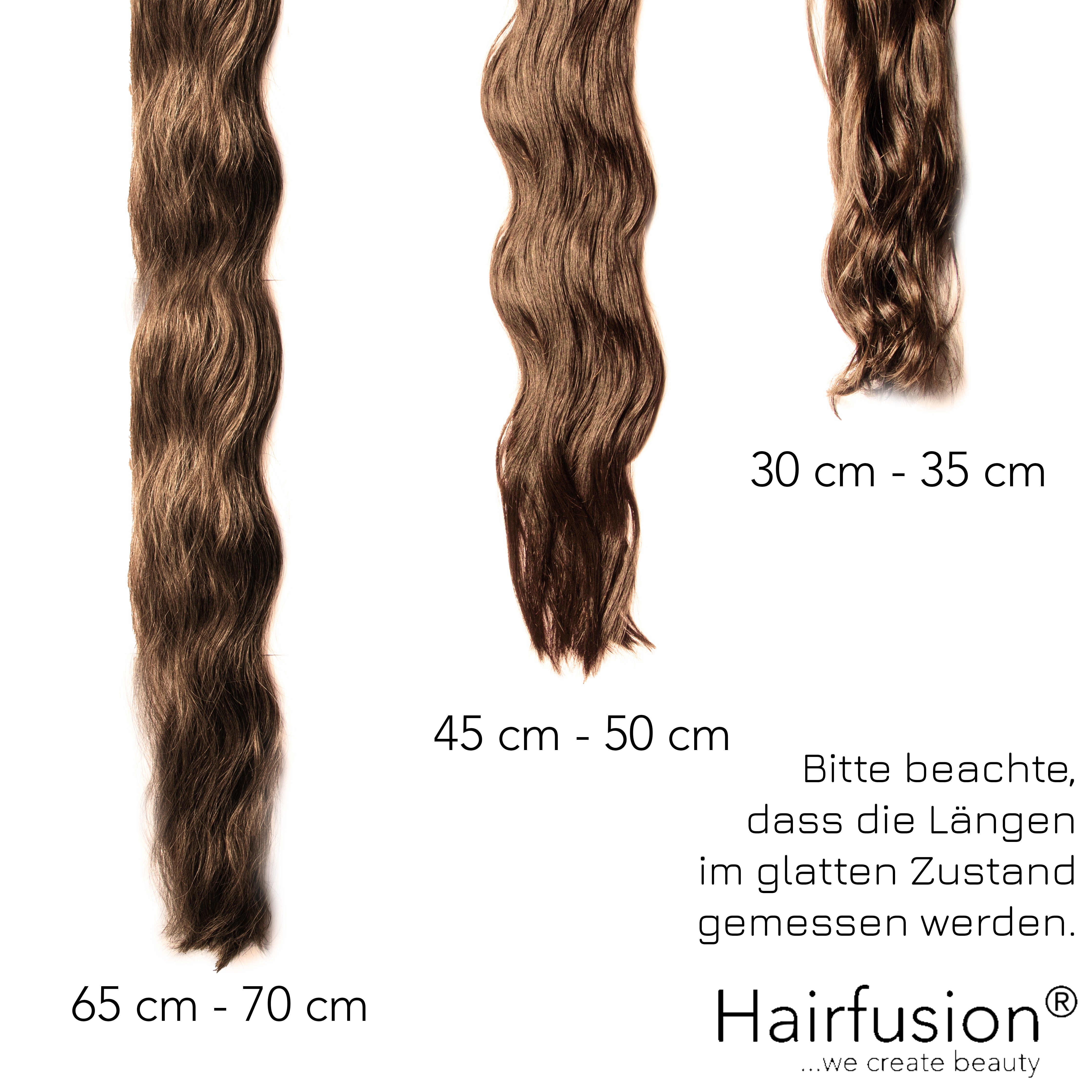 Haarverlängerung Invisible Tape Extensions - 10 Stück EINFARBIG Echthaar von HAIRFUSION