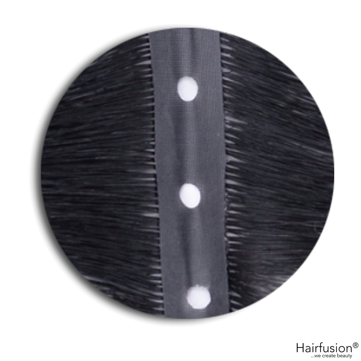 100 gr. BUTTERFLY INVISIBLE Tresse Echthaar 50 cm