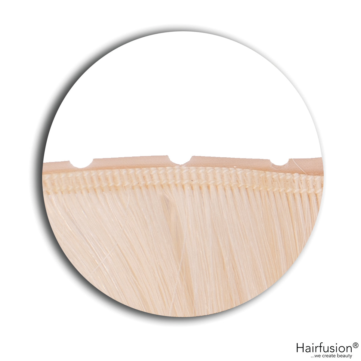 100 gr. BUTTERFLY INVISIBLE Tresse Echthaar 50 cm