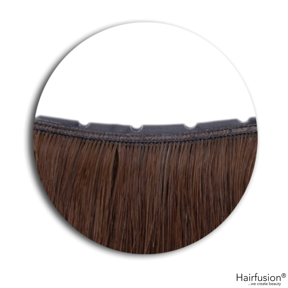 100 gr. BUTTERFLY INVISIBLE Tresse Echthaar 50 cm