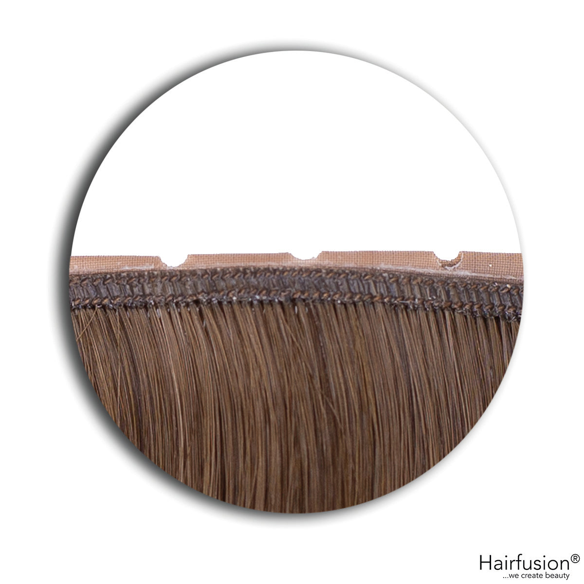 100 gr. BUTTERFLY INVISIBLE Tresse Echthaar 50 cm