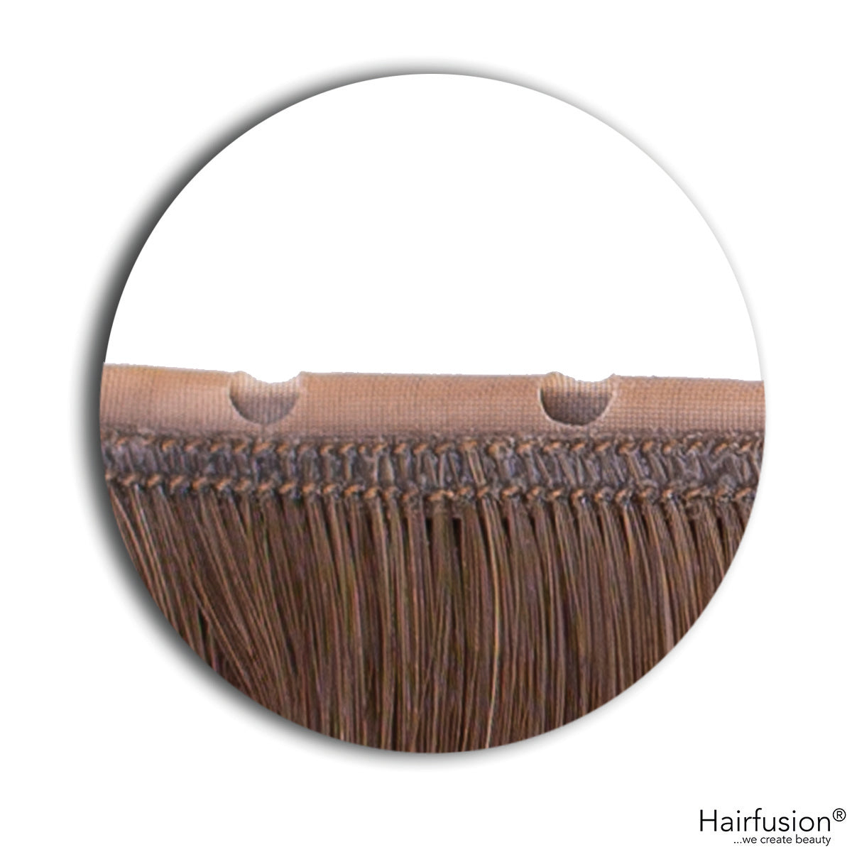 100 gr. BUTTERFLY INVISIBLE Tresse Echthaar 50 cm