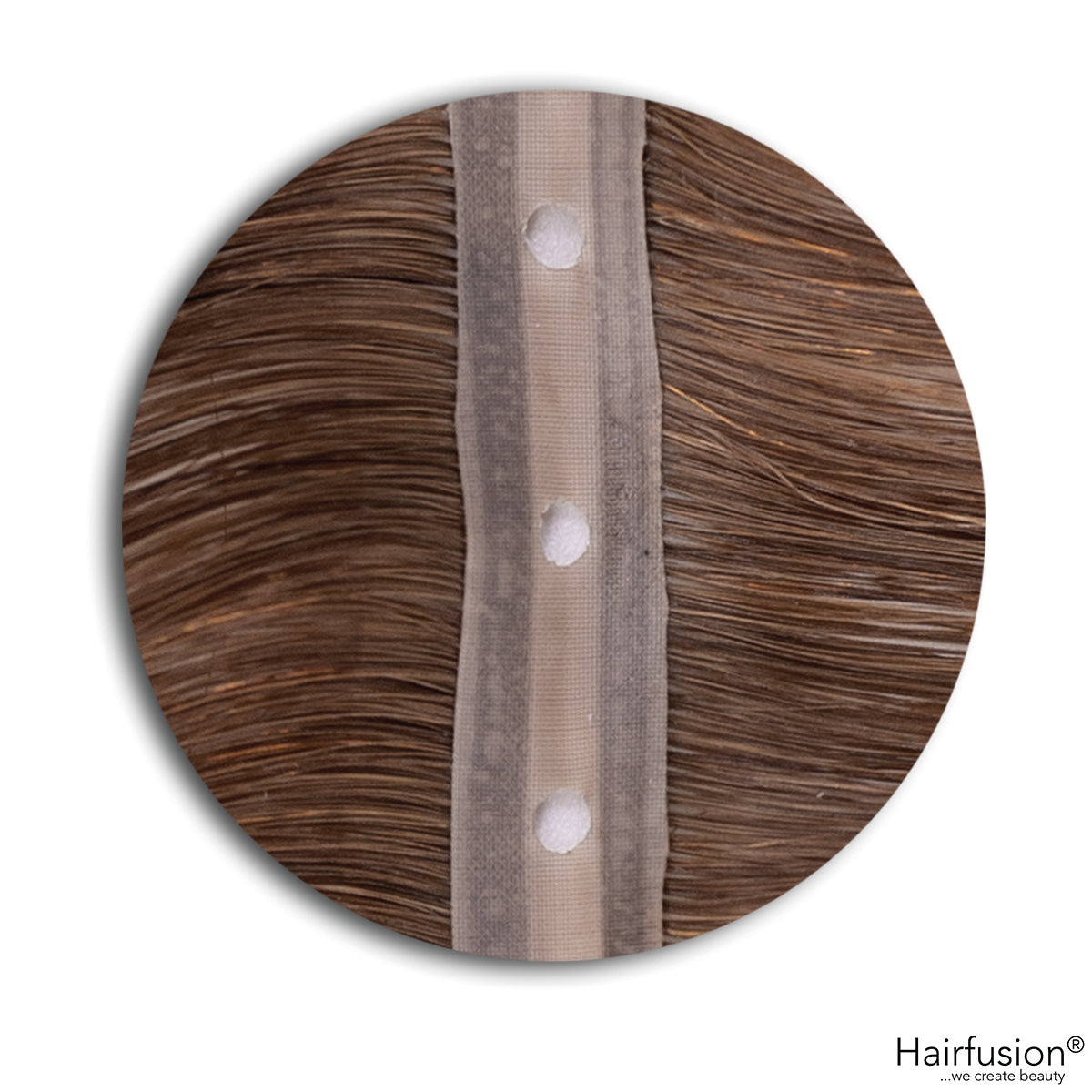 100 gr. BUTTERFLY INVISIBLE Tresse Echthaar 50 cm