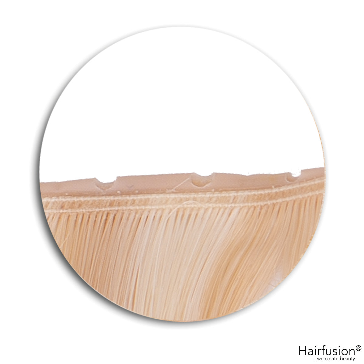 100 gr. BUTTERFLY INVISIBLE Tresse Echthaar 50 cm