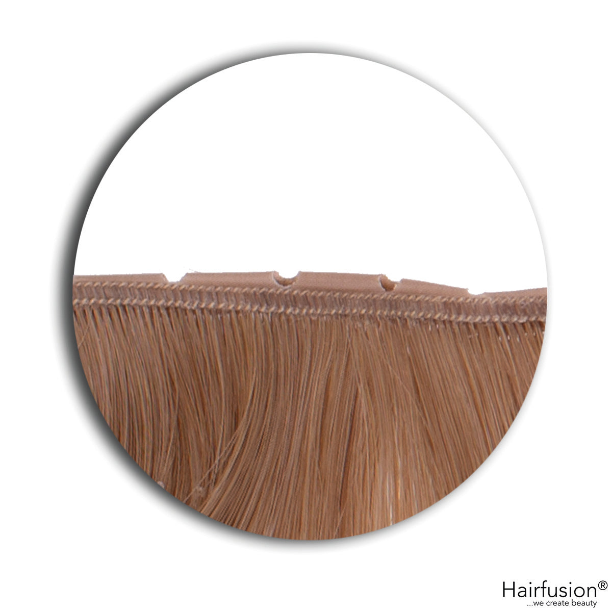 100 gr. BUTTERFLY INVISIBLE Tresse Echthaar 50 cm