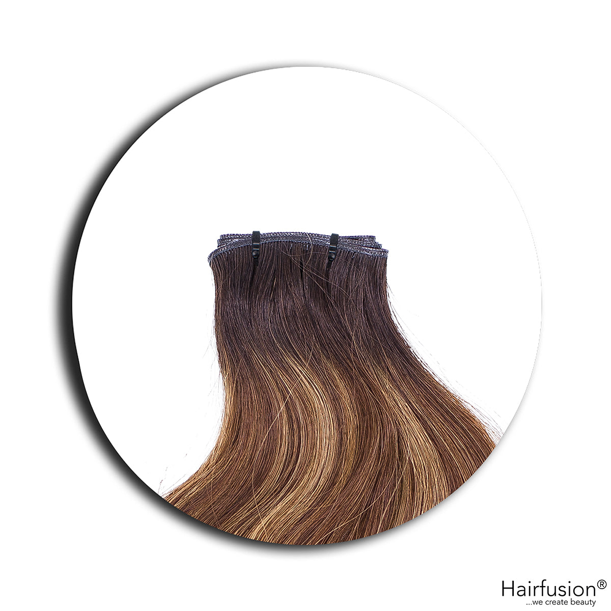 50 gr. INVISIBLE/GENIUS Tresse ROOT SHADOW/BALAYAGE Echthaar 40-70 cm